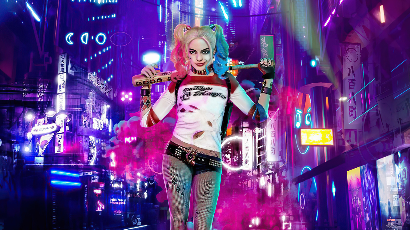 1366x768 Harley Quinn New 2020 Laptop HD ,HD 4k Wallpapers,Images ...