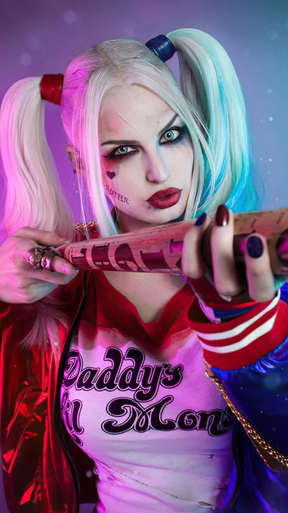 412x732 Harley Quinn Newcosplay 412x732 Resolution HD 4k Wallpapers ...