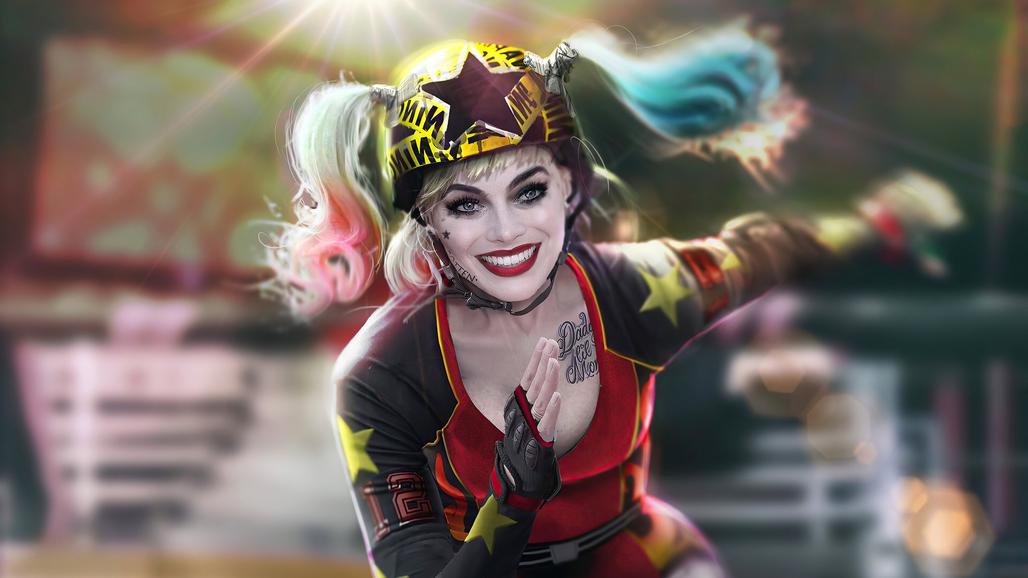 2048x1152 Harley Quinn Skateing Wallpaper,2048x1152 Resolution HD 4k ...