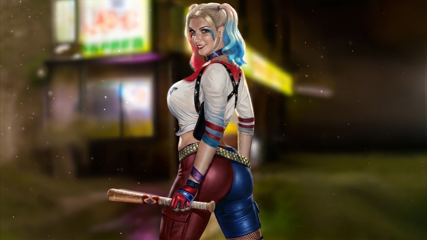 Harley Quinn The Most Dangerous Smile Wallpaper