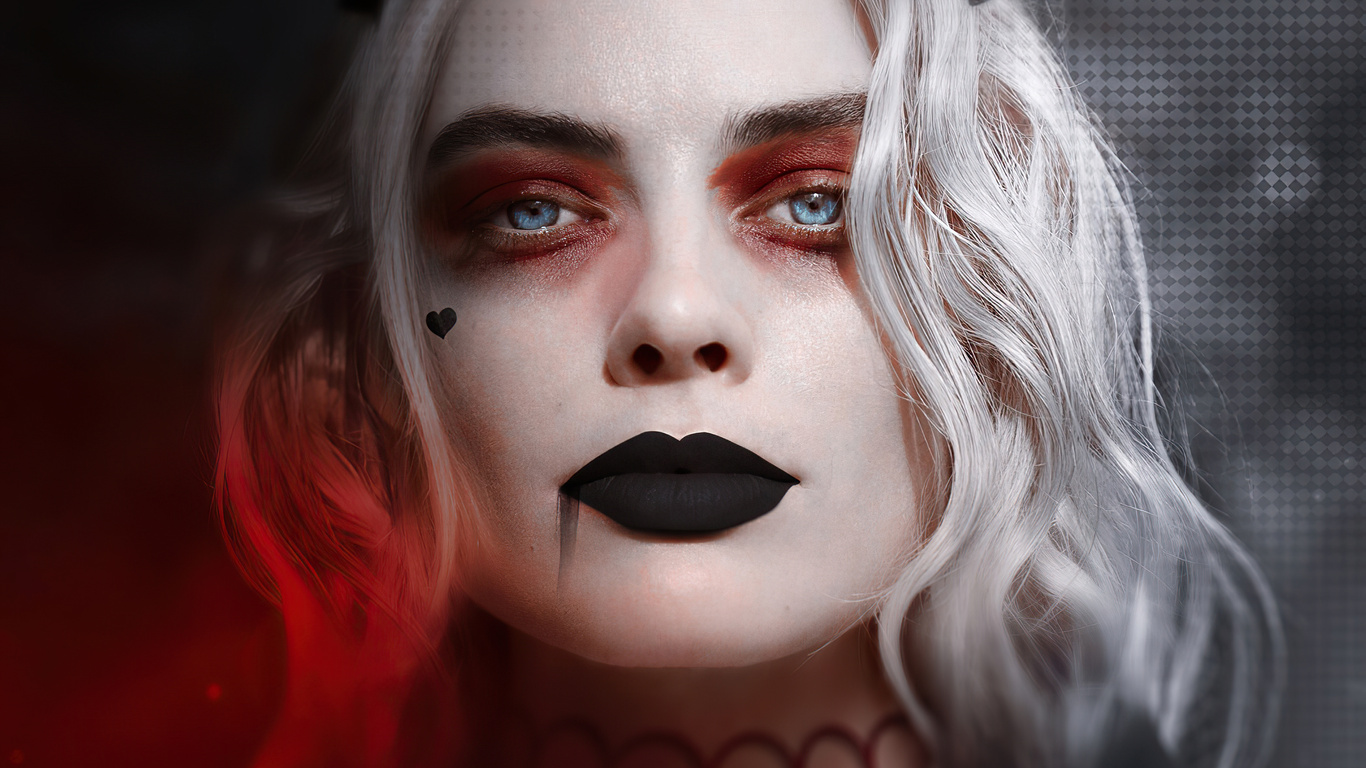 1366x768 Harley Quinn The Suicide Squad 2021 Movie 1366x768 Resolution