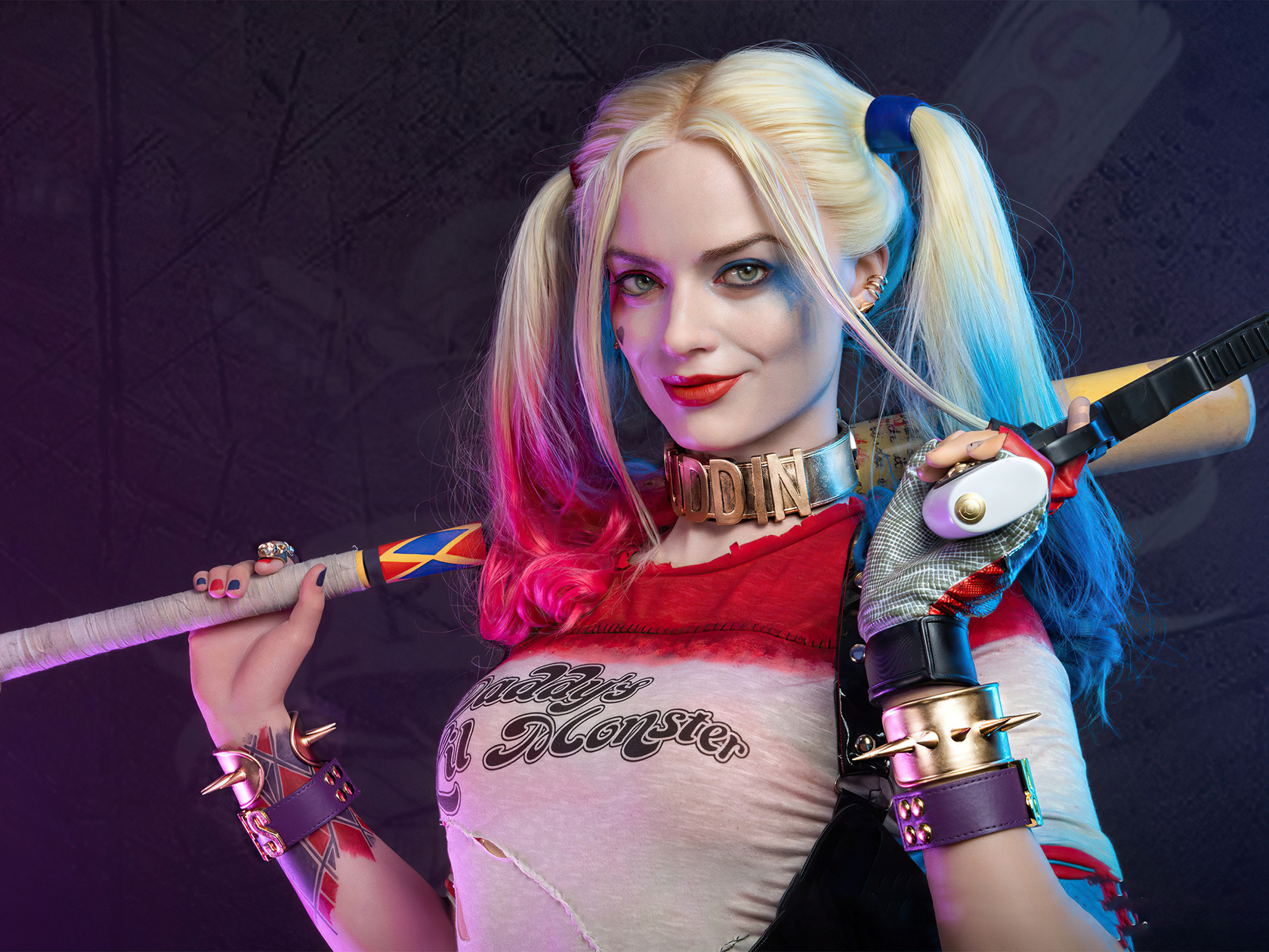 1680x1260 Harley Quinn X Margot Robbie 4k 1680x1260 Resolution HD 4k ...