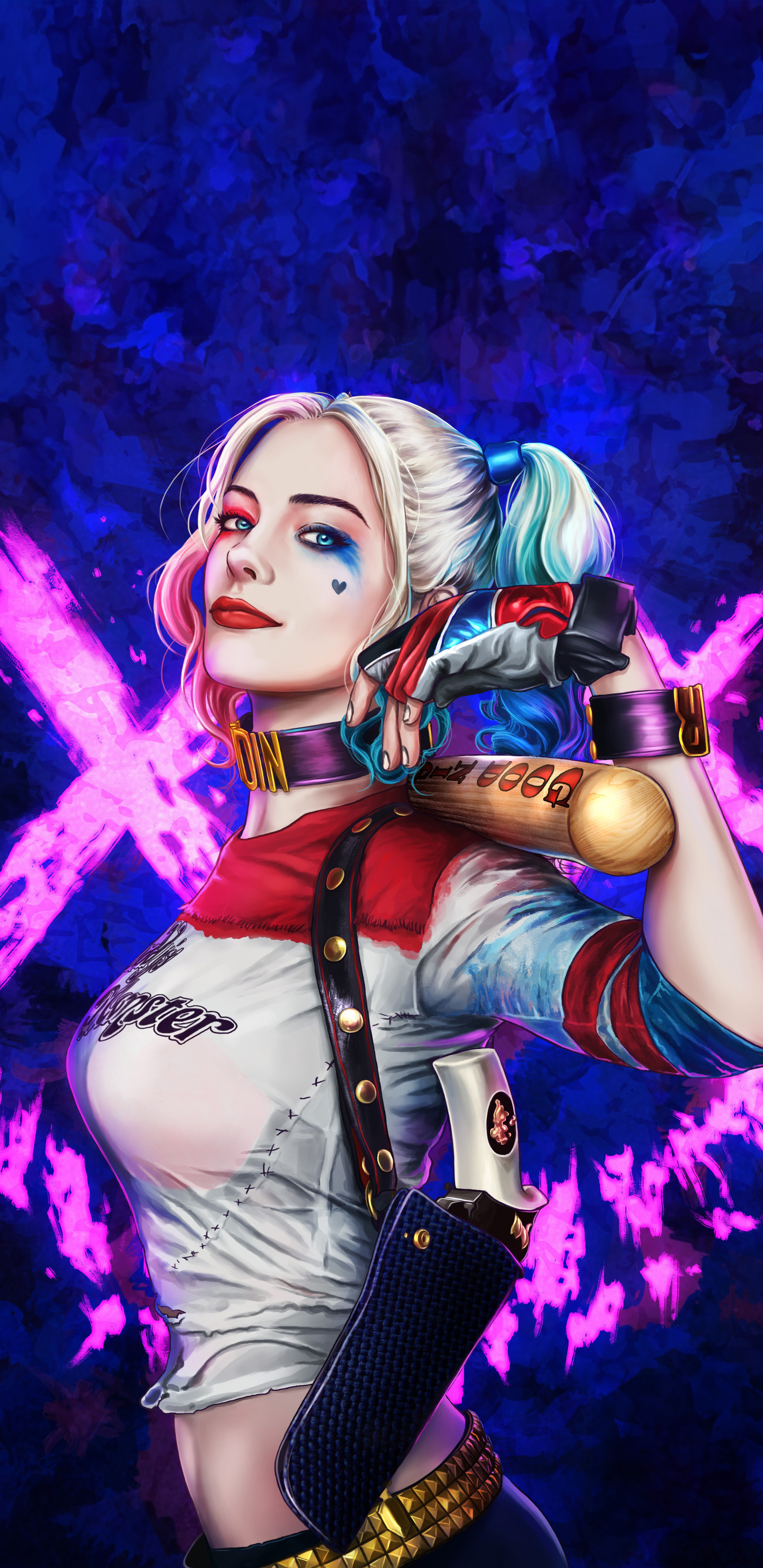 1440x2960 Harley Quinn Zany Antics Samsung Galaxy Note 9,8, S9,S8,S8 ...