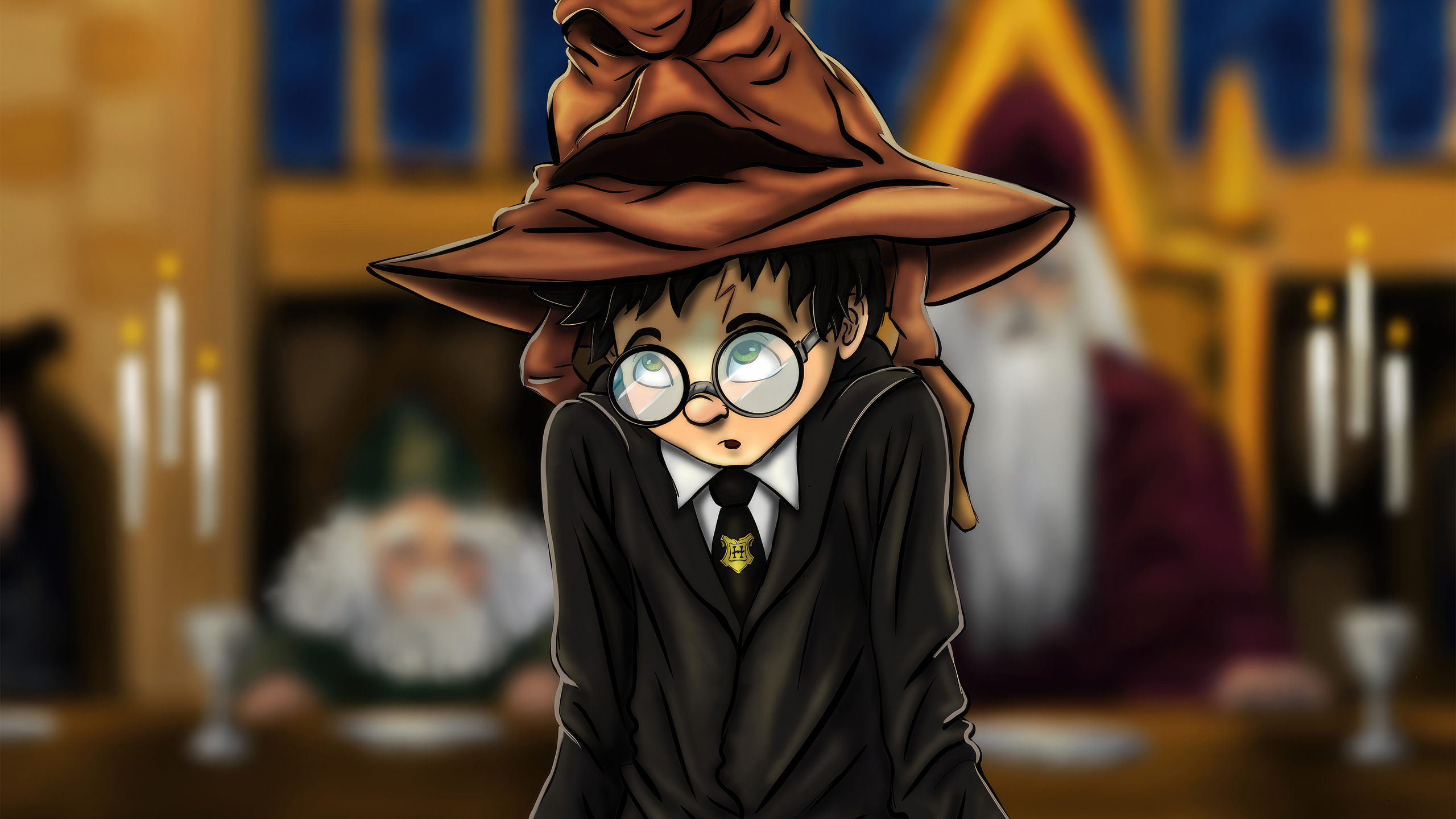 2560x1440 Harry Potter Not Slytherin 1440P Resolution HD 4k Wallpapers