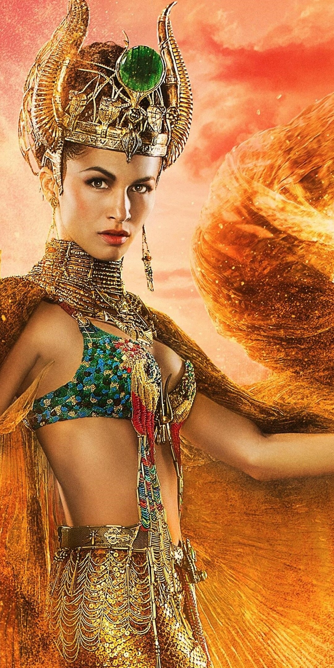 1080x2160 Hathor Gods Of Egypt One Plus 5t Honor 7x Honor View 10 Lg Q6 Hd 4k Wallpapers Images Backgrounds Photos And Pictures