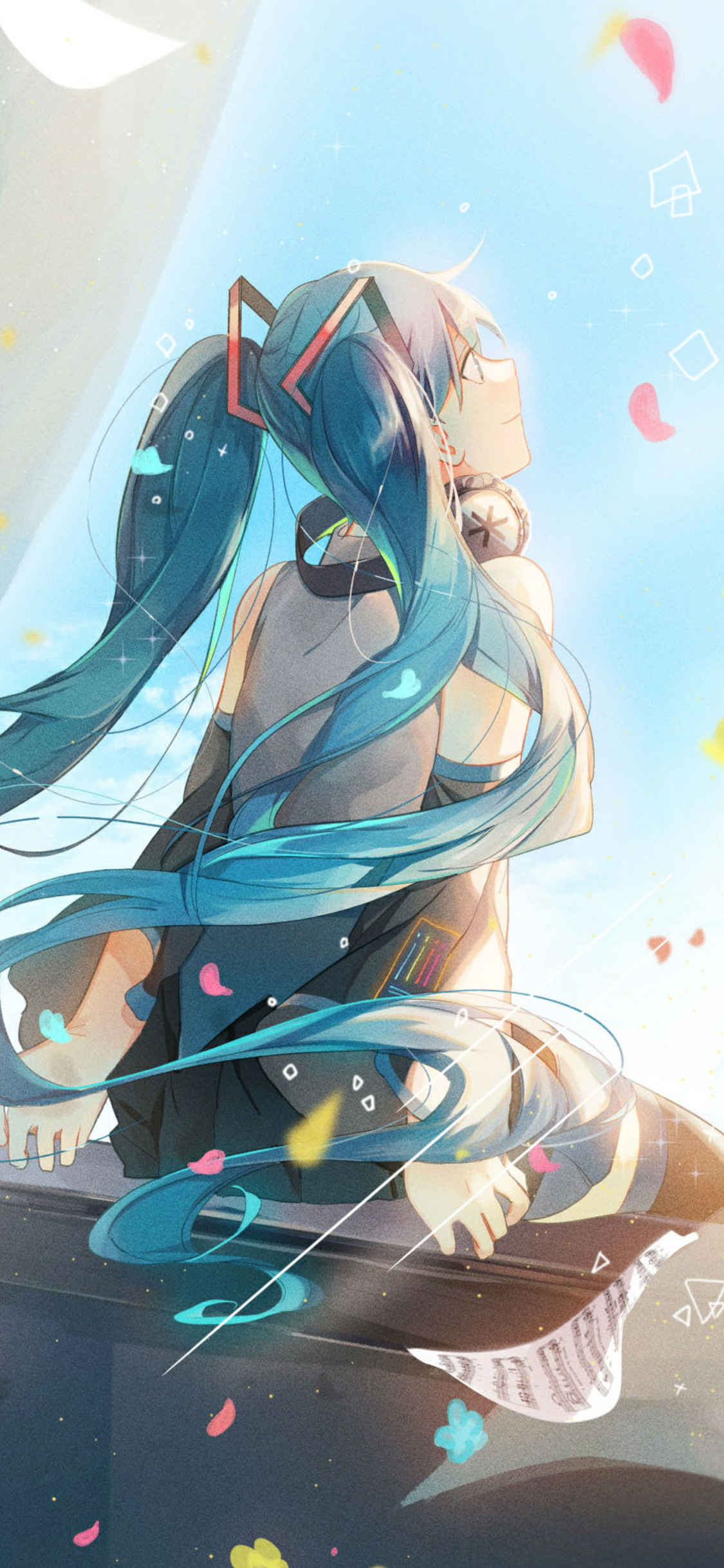 1125x2436 Hatsune Miku Vocaloid Anime 4k Iphone Xs Iphone 10 Iphone X Hd 4k Wallpapers Images Backgrounds Photos And Pictures