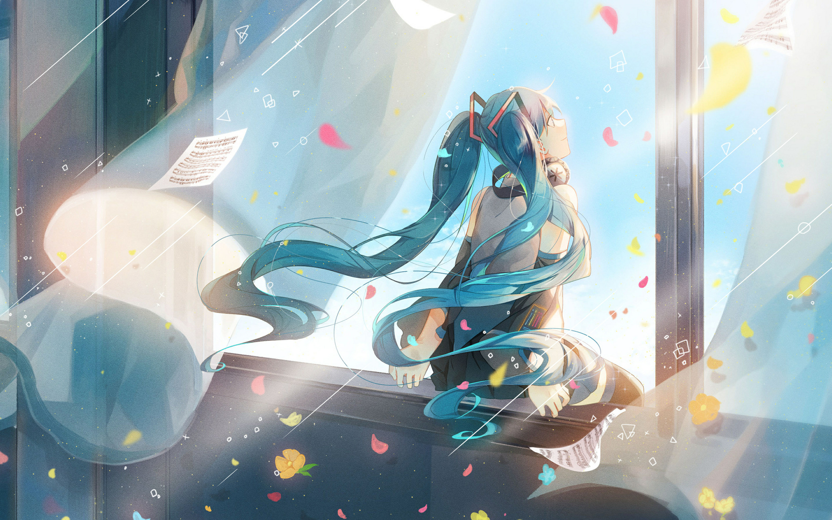 1680x1050 Hatsune Miku Vocaloid Anime 2020 4k Wallpaper1680x1050 Resolution Hd 4k Wallpapers 5051