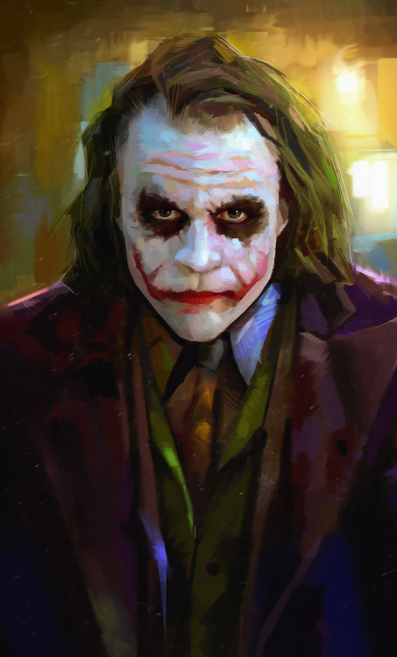 Heath Ledger Joker Wallpaper 4K Iphone