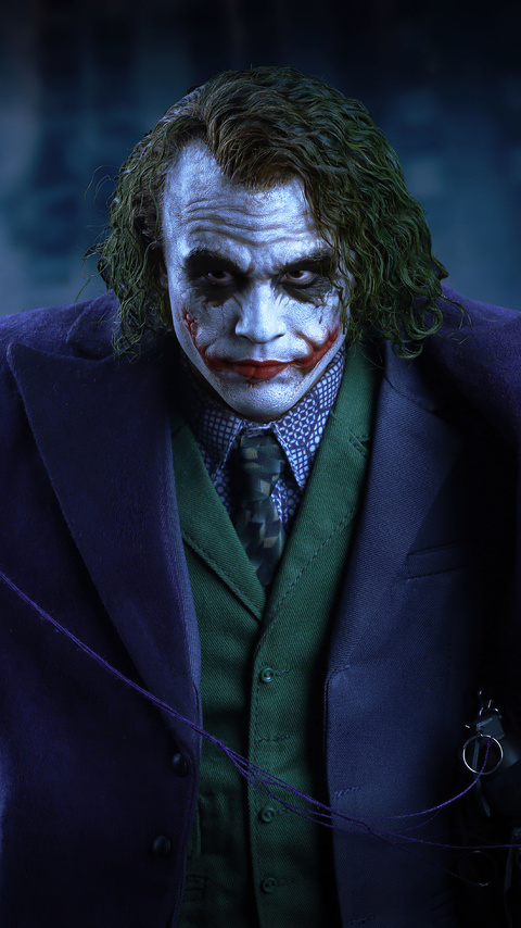 480x854 Heath Ledger Joker 5k Android One ,HD 4k Wallpapers,Images ...