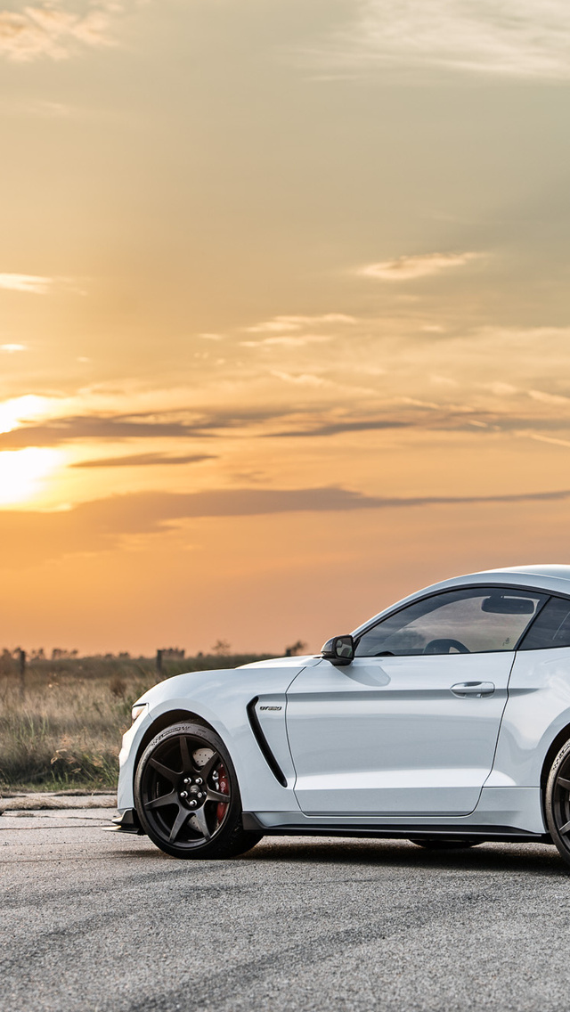 640x1136 Hennessey Shelby GT350R HPE850 Supercharged Rear iPhone 5,5c ...