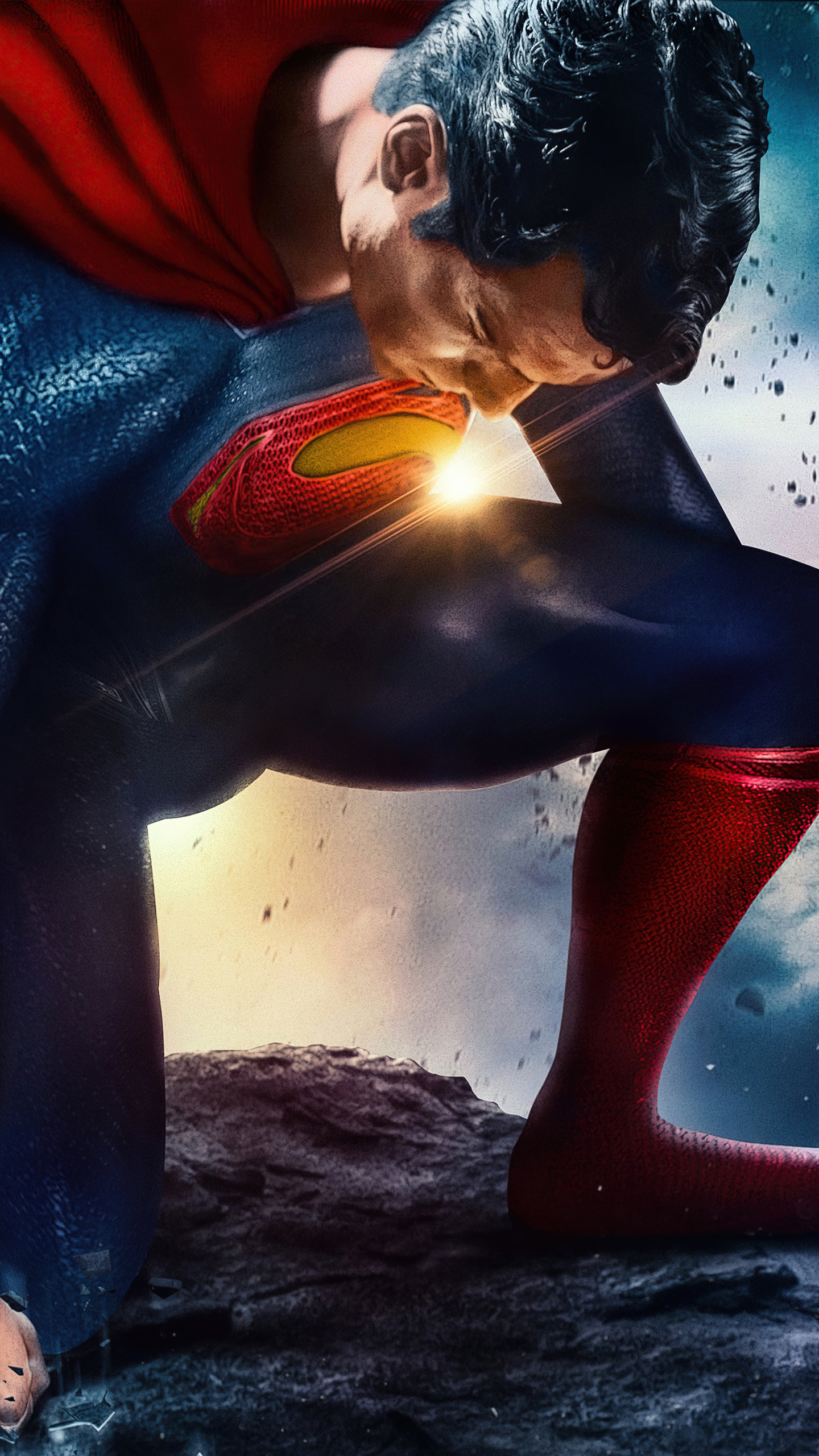 superman man of steel 2022 wallpaper