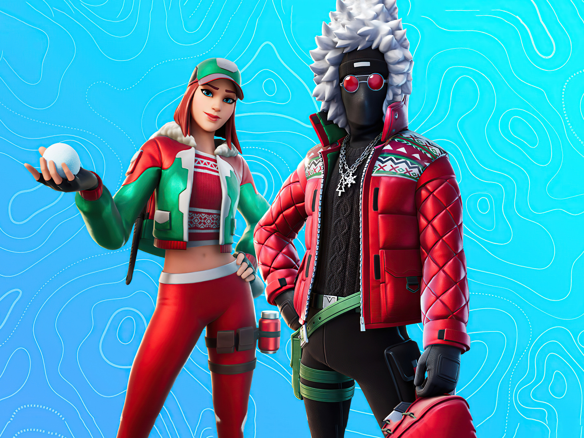 1920x1440 Holly Striker And Karve Outfit Fortnite 1920x1440 Resolution ...