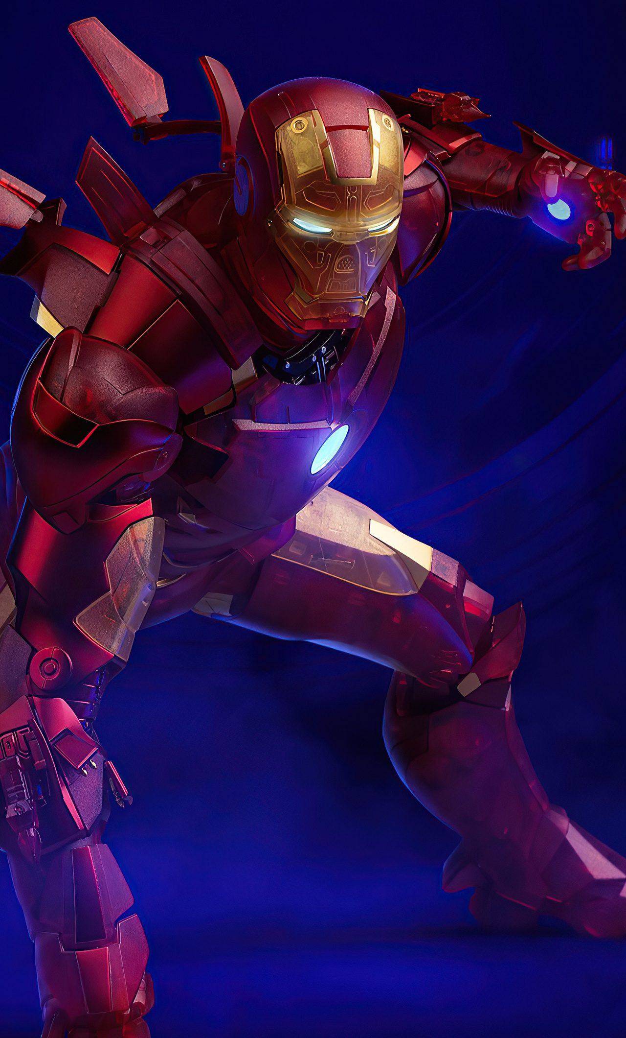 1280x2120 Holographic Iron Man MKIV 4k iPhone 6+ ,HD 4k Wallpapers ...