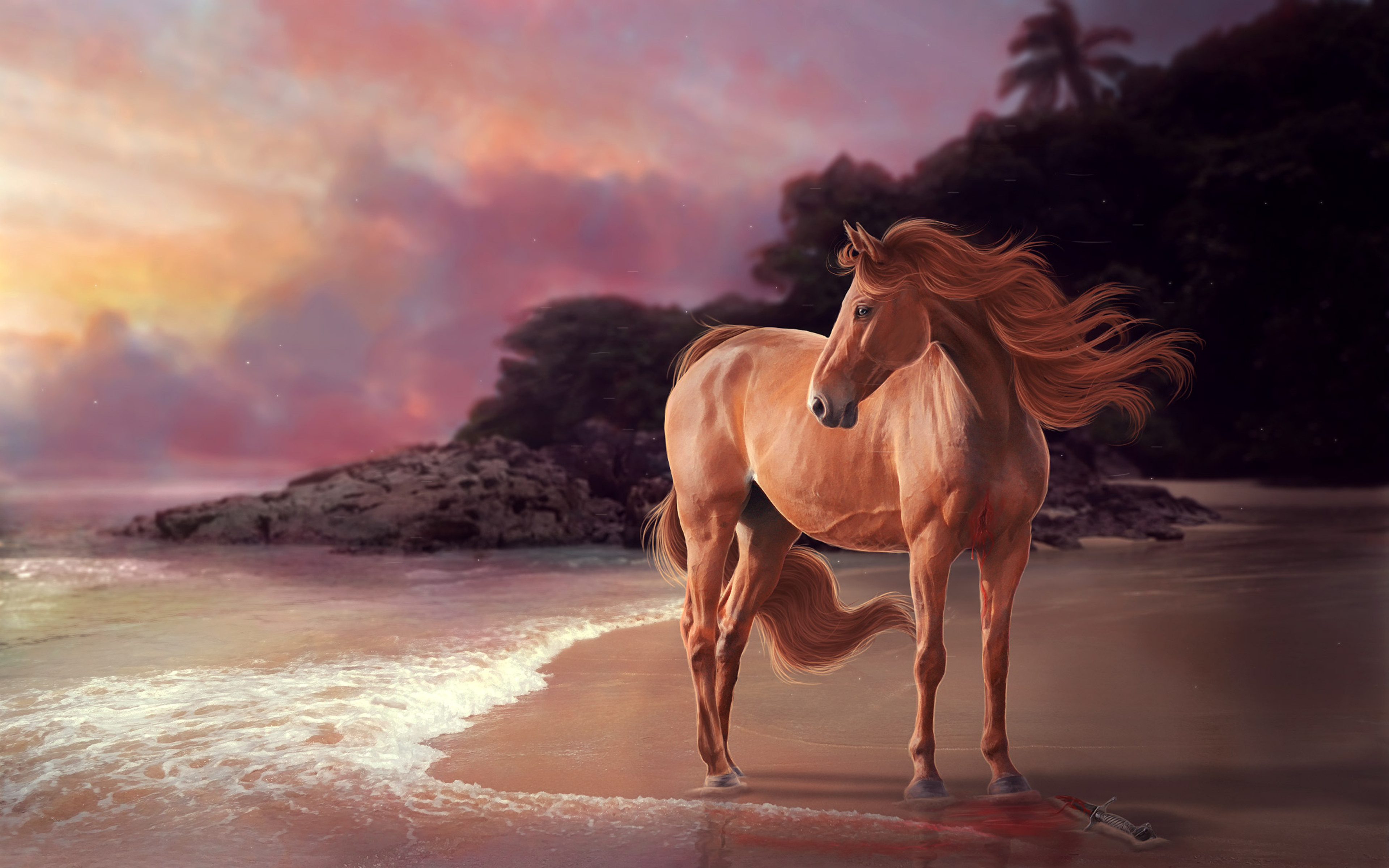 Розовый конь песни. Пейзаж с лошадьми. Заставка на рабочий стол лошади. Картинки лошадей красивые. Красивые пейзажи с лошадьми.