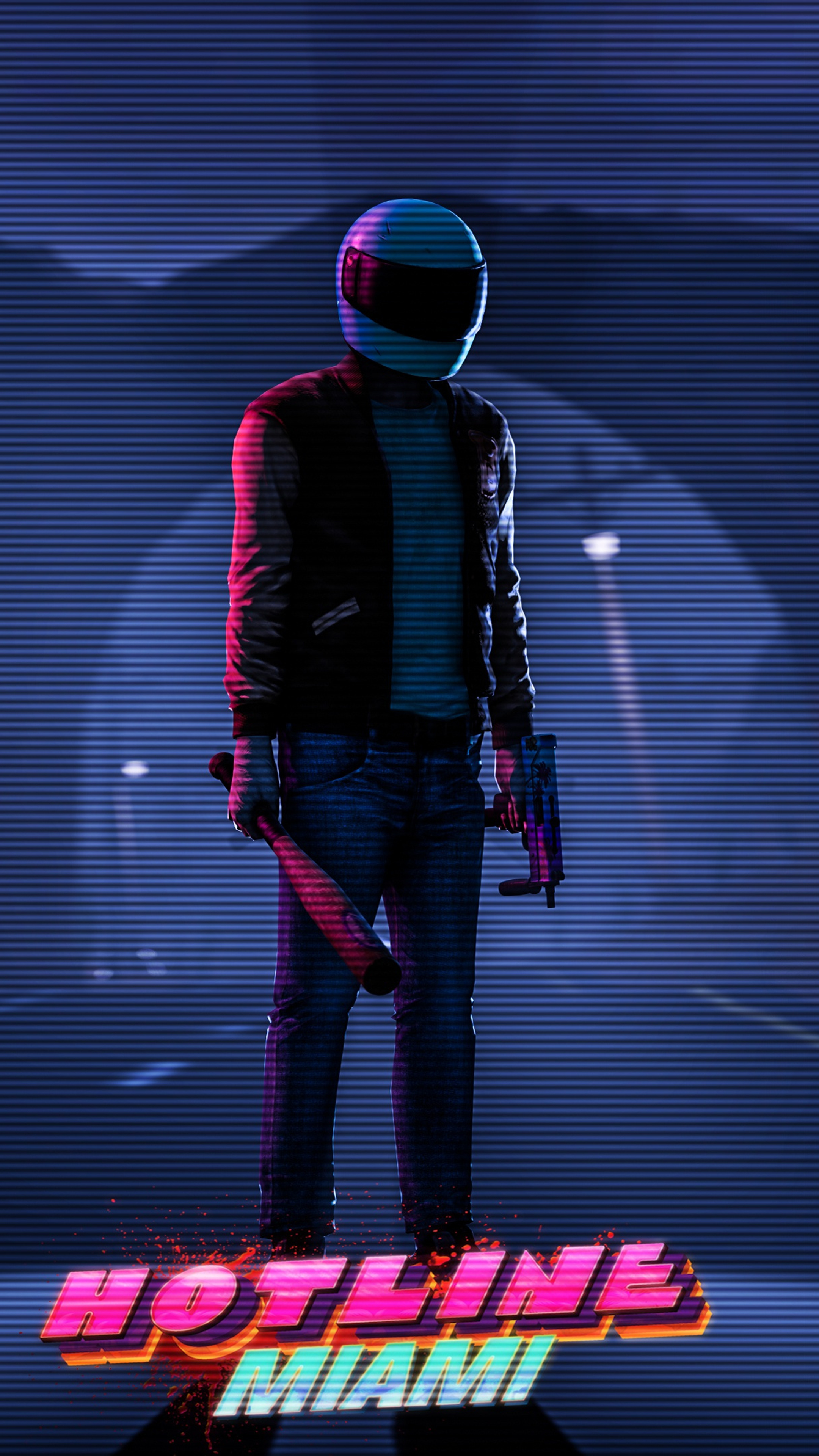 Hotline miami wallpaper phone