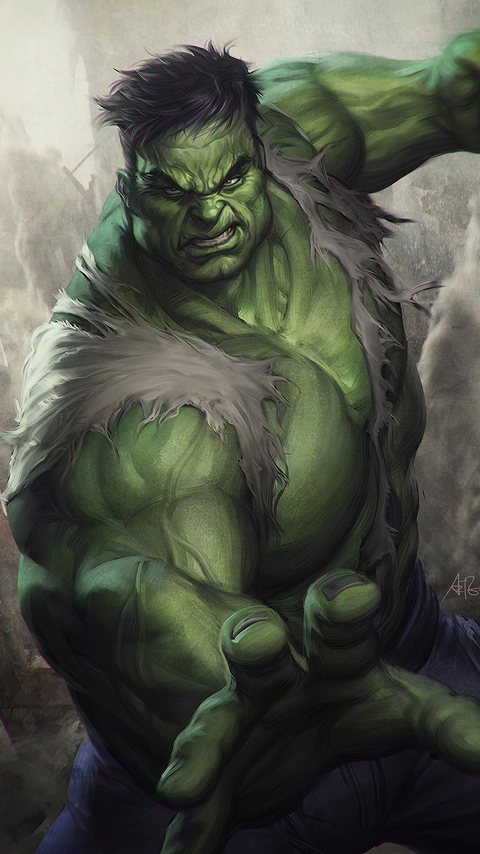 480x854 Hulk Angry Art Android One HD 4k Wallpapers, Images, Backgrounds,  Photos and Pictures