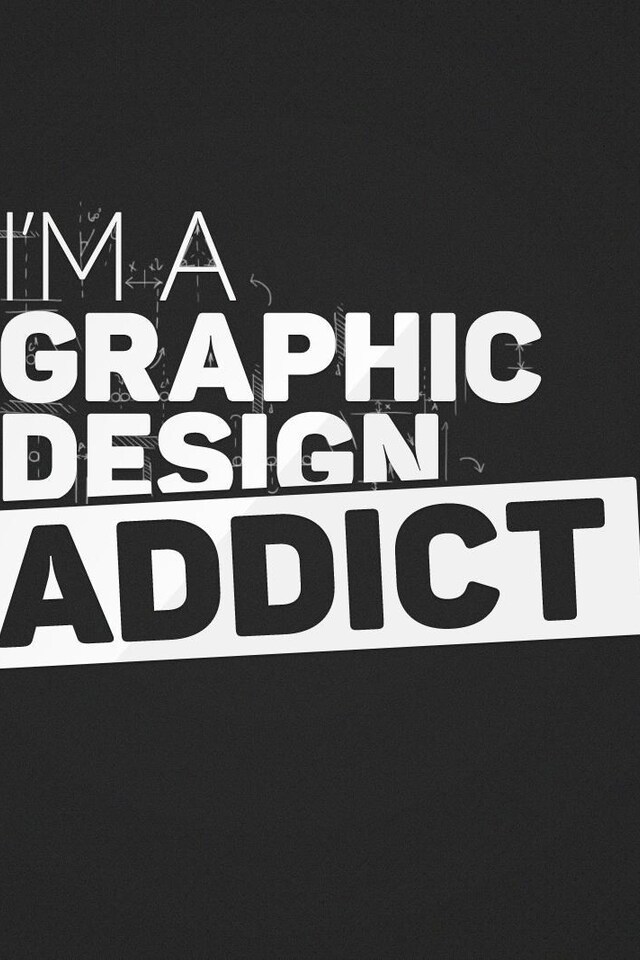 640x960 I Am A Graphic Design Addict iPhone 4, iPhone 4S HD 4k Wallpapers,  Images, Backgrounds, Photos and Pictures
