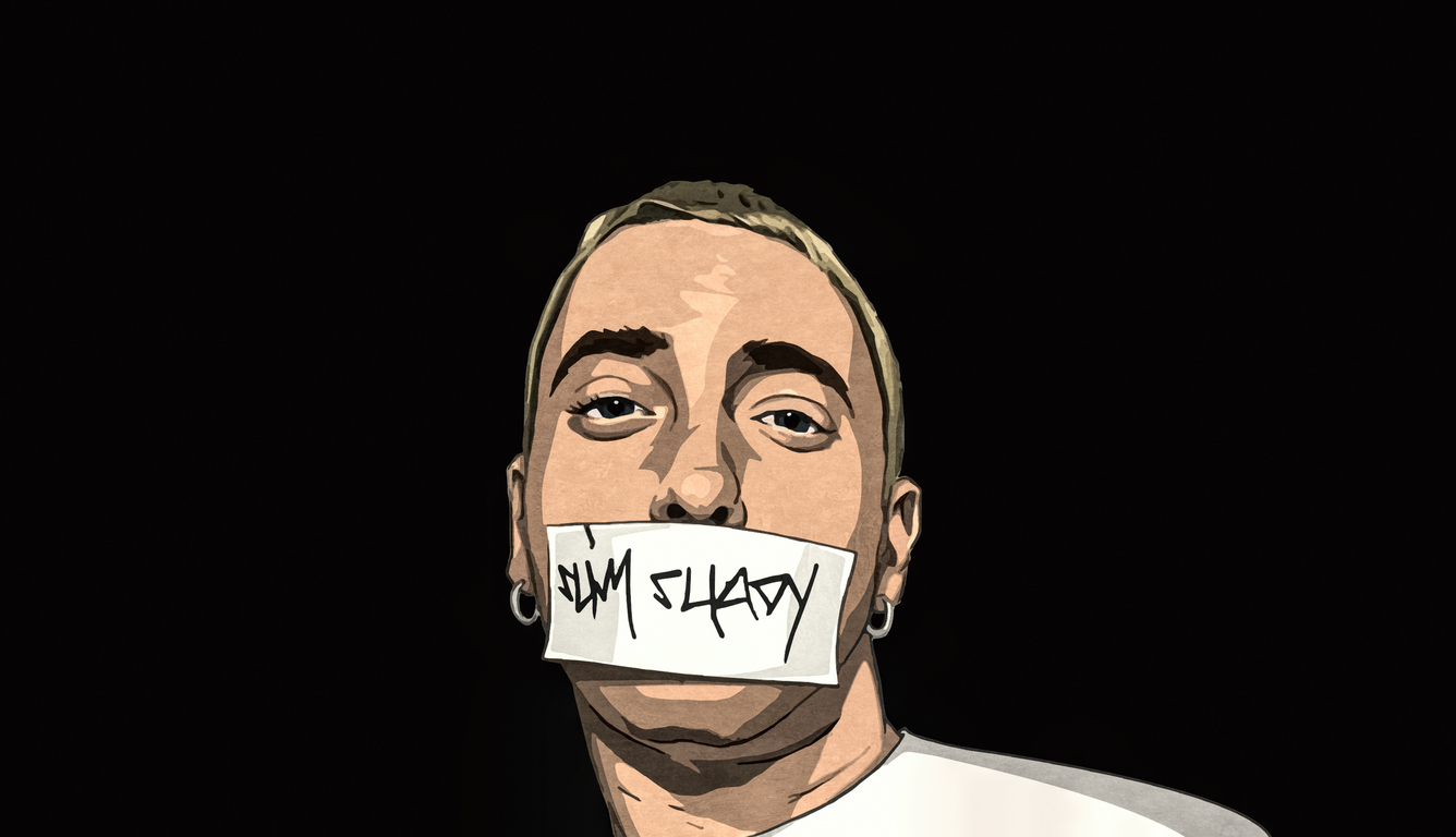 1336x768 I Am Shady Eminem Art Laptop HD HD 4k Wallpapers, Images,  Backgrounds, Photos and Pictures