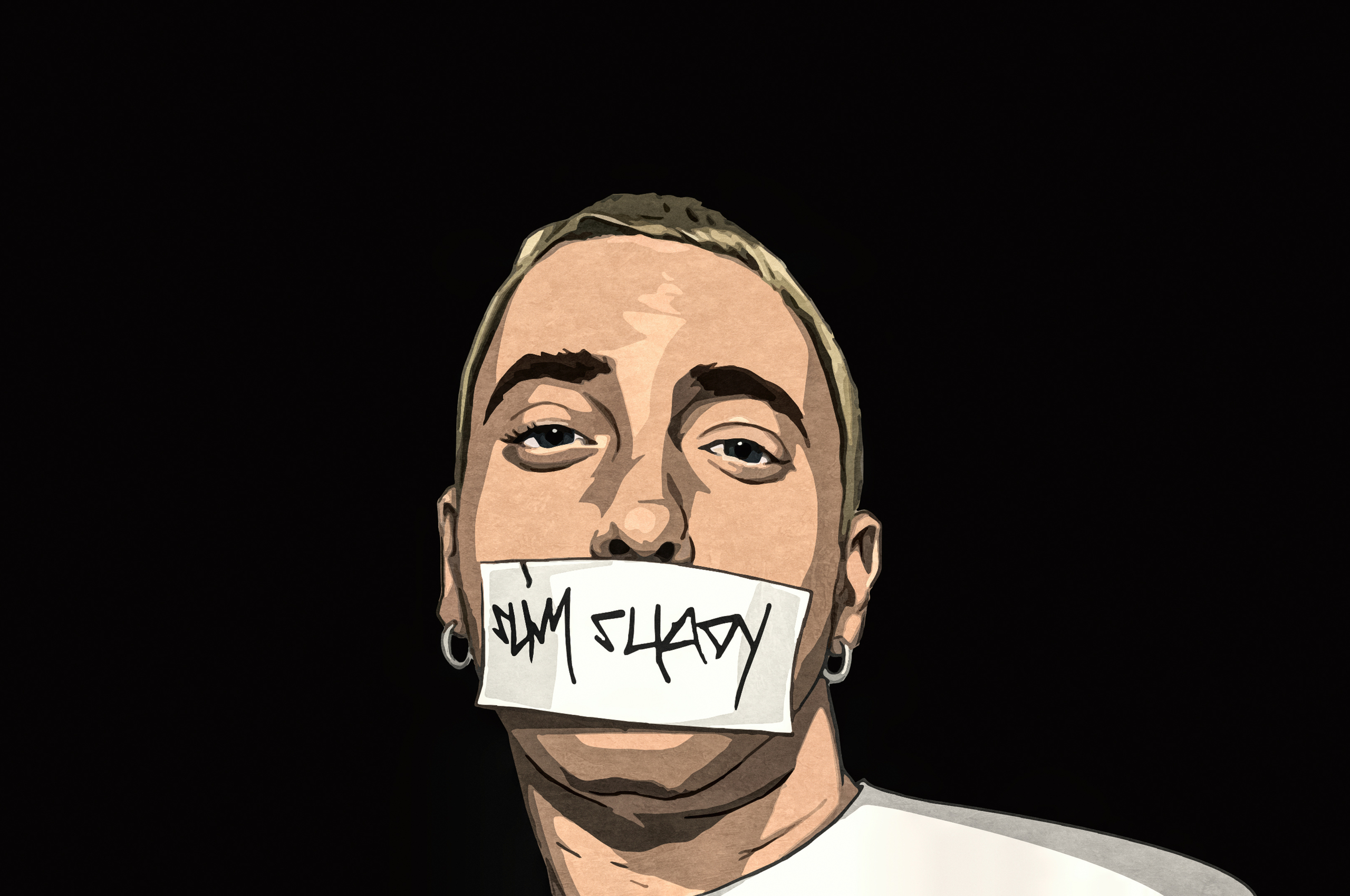 I Am Shady Eminem Art In 2560x1700 Resolution. i-am-shady-eminem-art-gp.jpg...