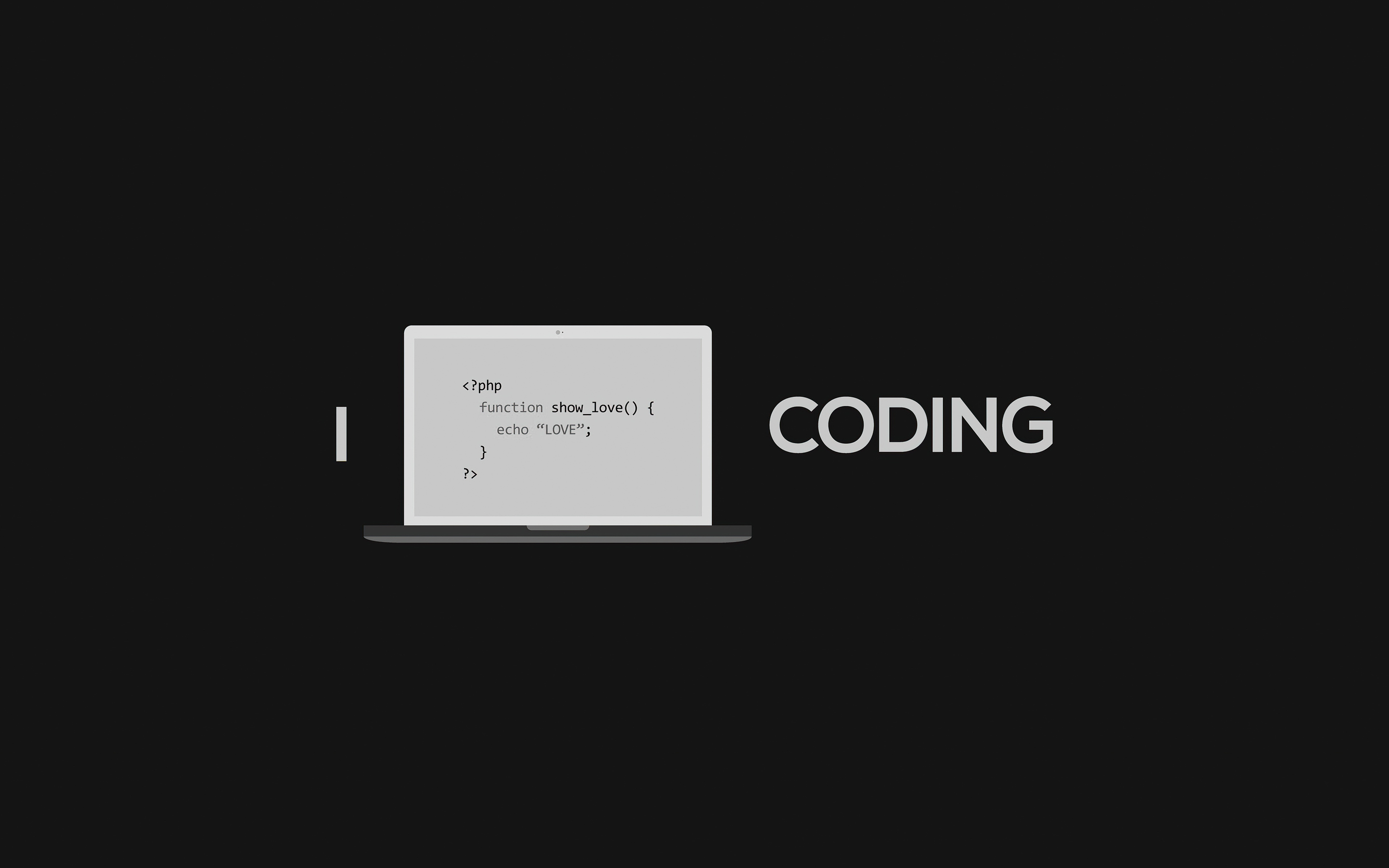 2880x1800 I Love Coding Macbook Pro Retina HD 4k Wallpapers, Images,  Backgrounds, Photos and Pictures