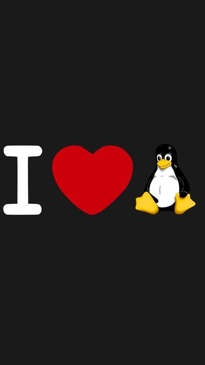 412x732 I Love Linux 412x732 Resolution HD 4k Wallpapers, Images ...