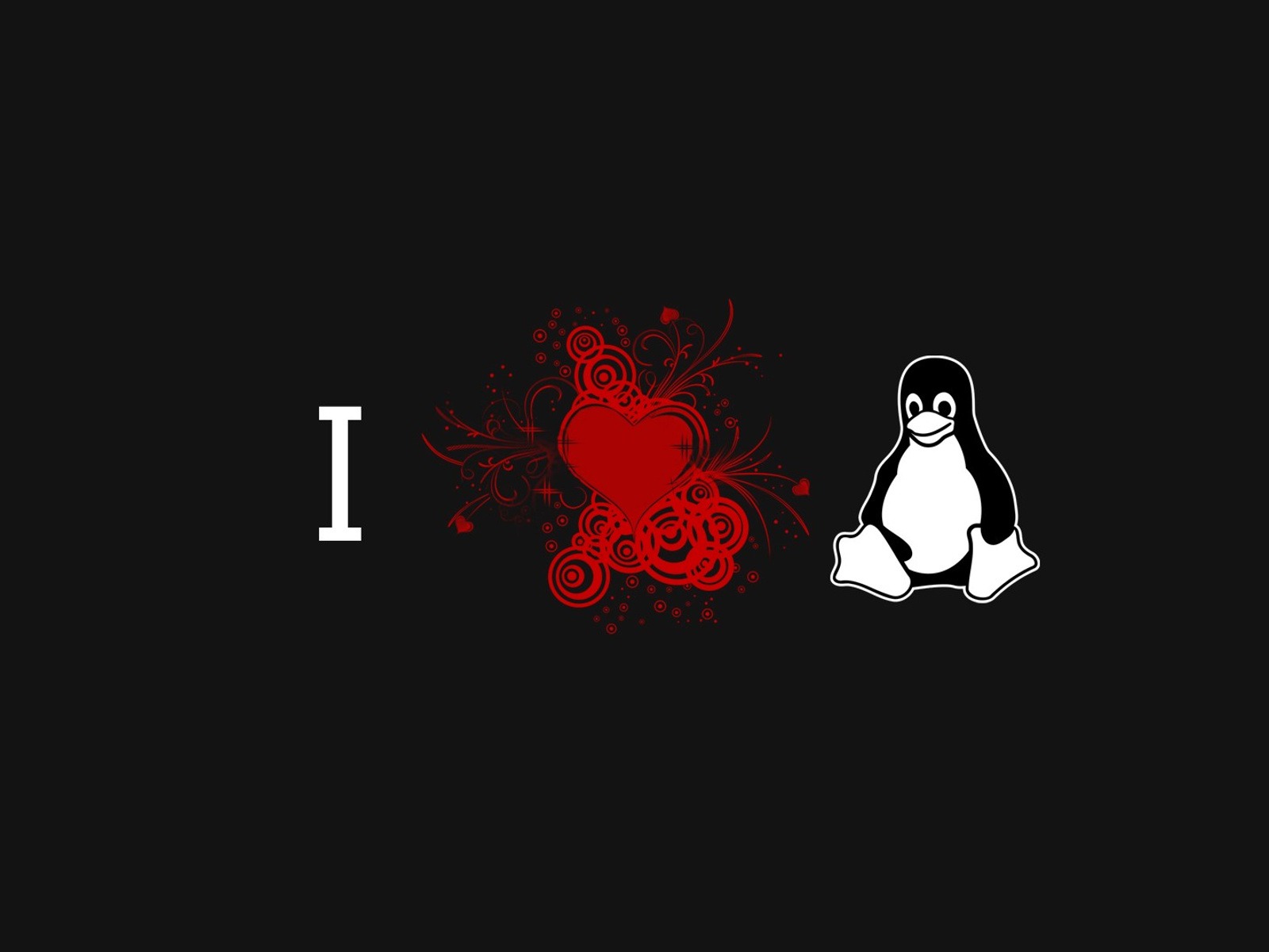 1600x1200 I Love Tux Wallpaper,1600x1200 Resolution HD 4k Wallpapers ...