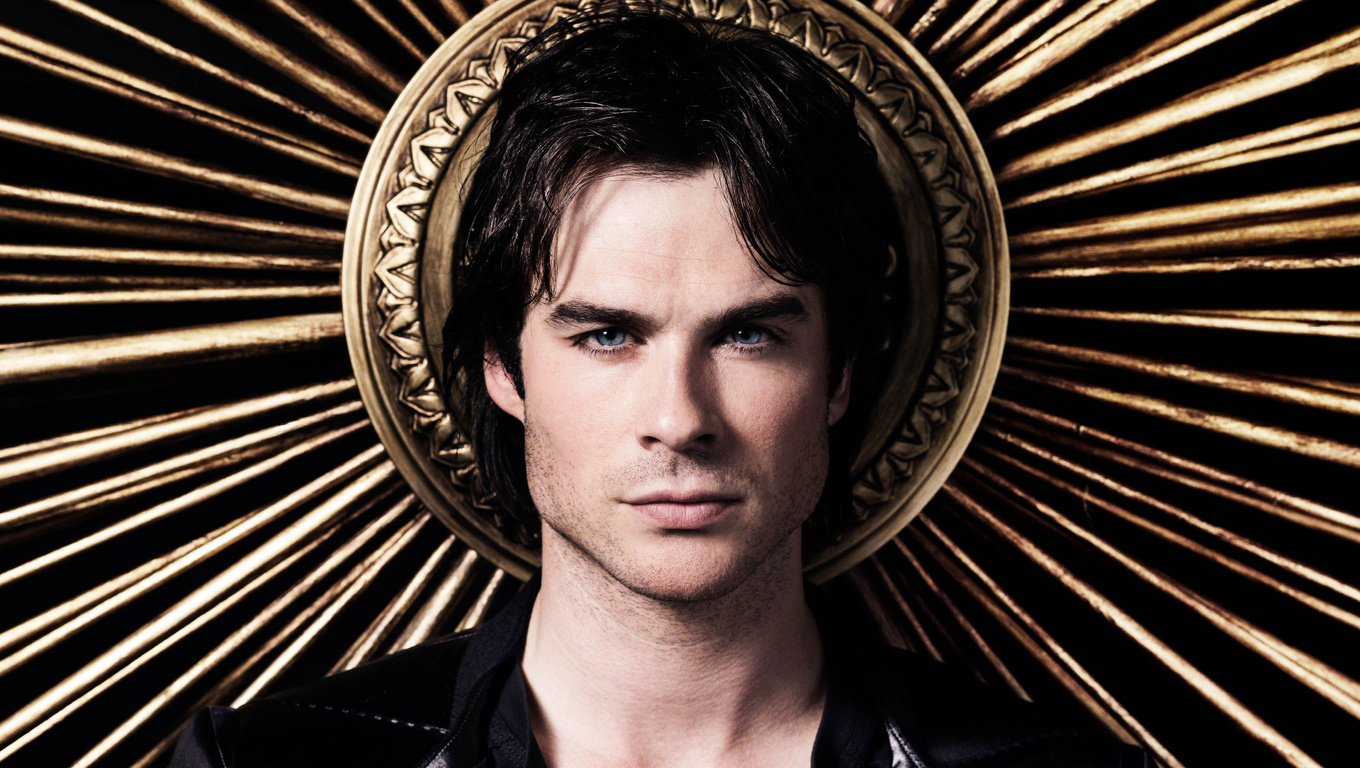 1360x768 Ian Somerhalder As Damon Salvatore The Vampire Diaries 4k