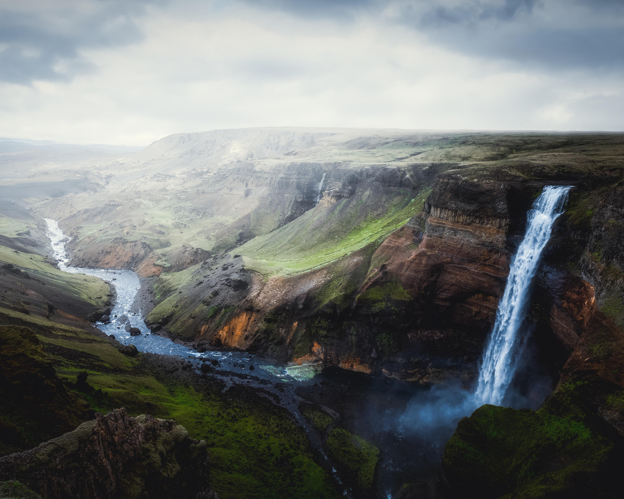 1280x1024 Iceland Canyon Nature Waterfall 5k Wallpaper,1280x1024 ...