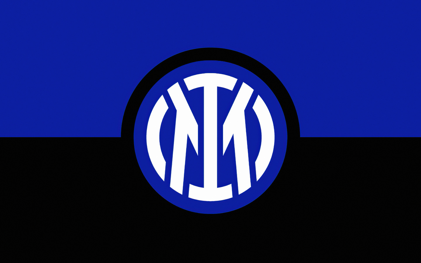Inter Milan Logo Minimal 8k Wallpaper In 1440x900 Resolution