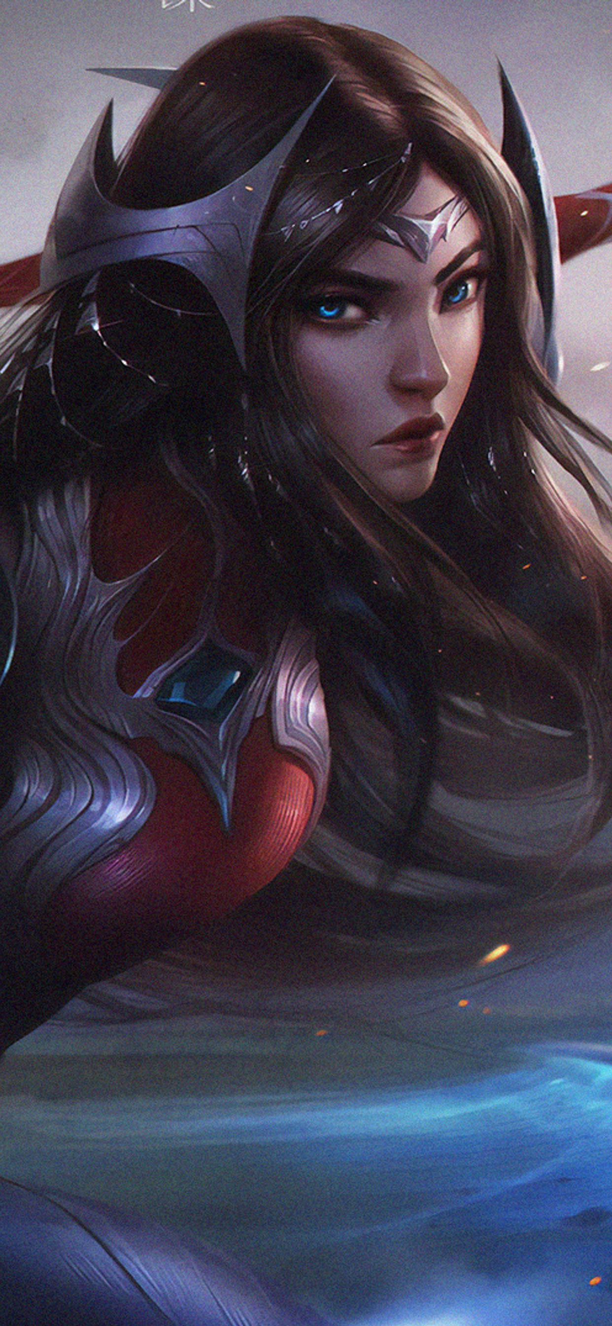 1242x2688 Irelia League Of Legends Art Iphone XS MAX HD 4k Wallpapers