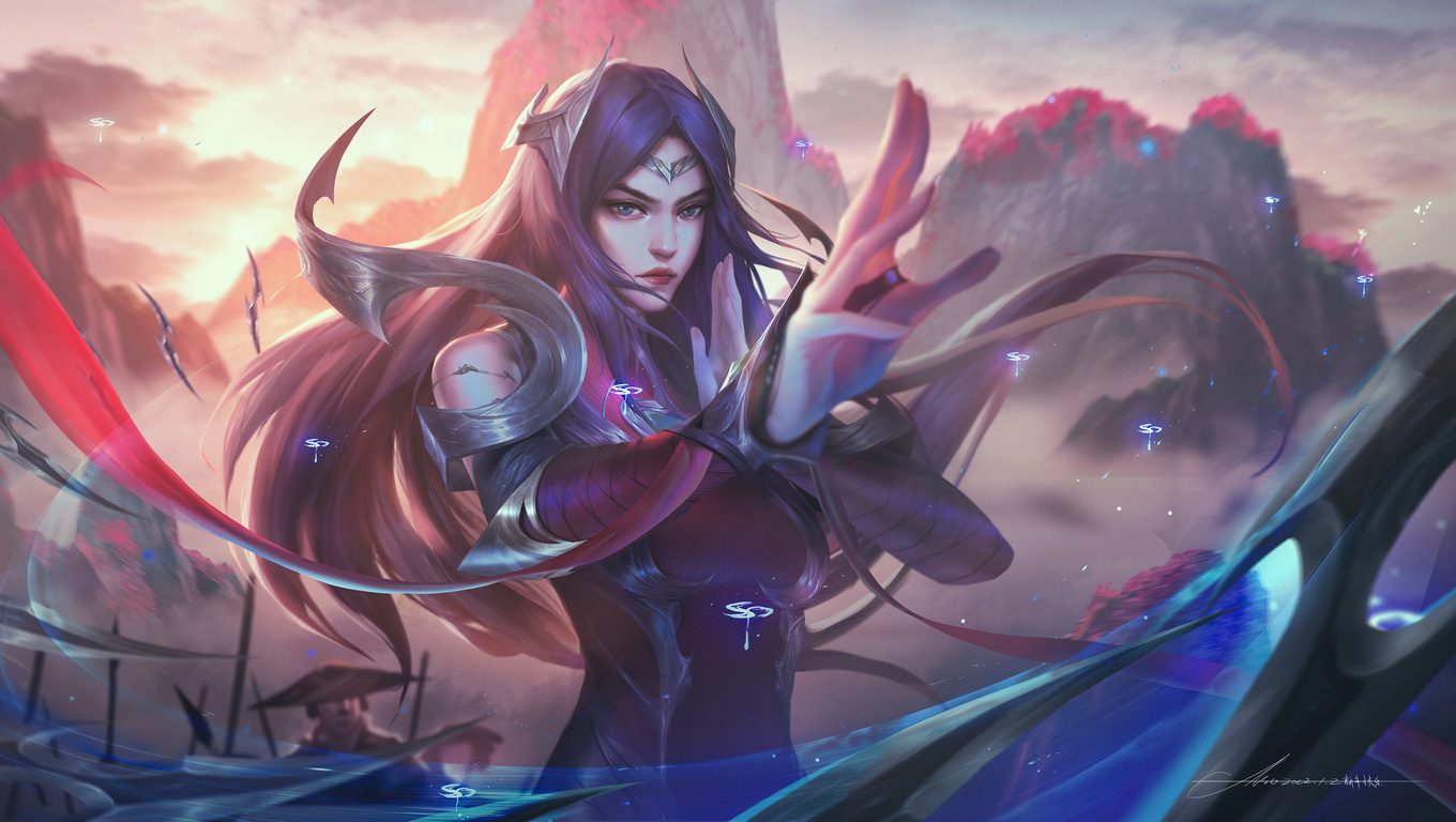 1360x768 Irelia Leagueof Legends 5k Laptop HD HD 4k Wallpapers, Images ...