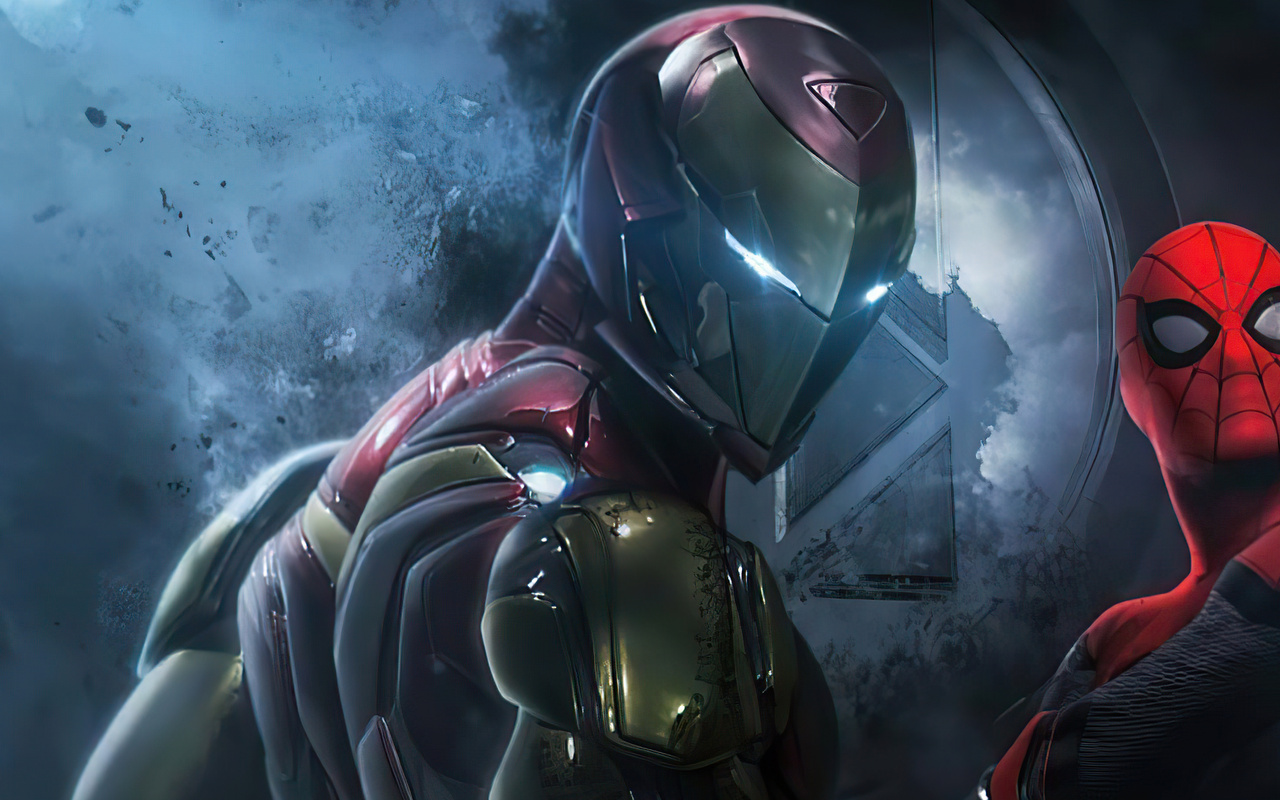 1280x800 Iron Man And Spider 4k 720P ,HD 4k Wallpapers,Images ...