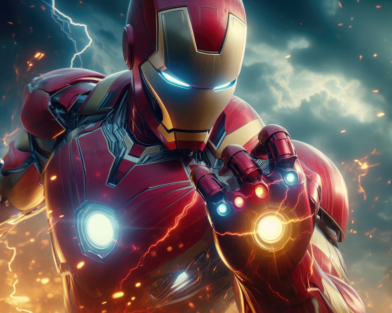 1280x1024 Iron Man And The Gauntlet Wallpaper,1280x1024 Resolution HD ...