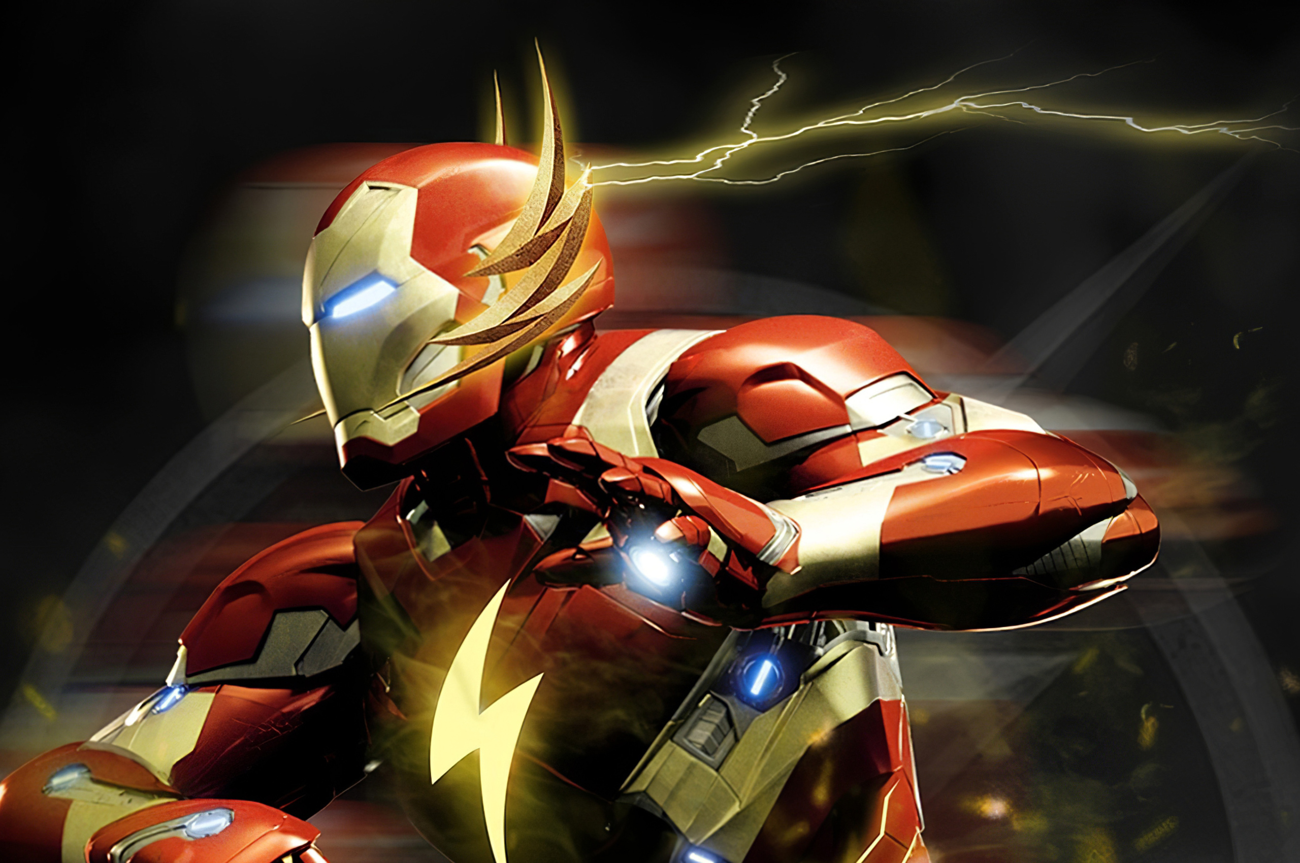 Iron Man As Flash In 2560x1700 Resolution. iron-man-as-flash-0t.jpg. 