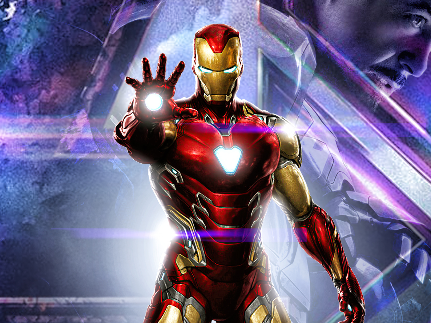 Iron Man Avengers Endgame 2020 In 1400x1050 Resolution. iron-man-avengers-e...