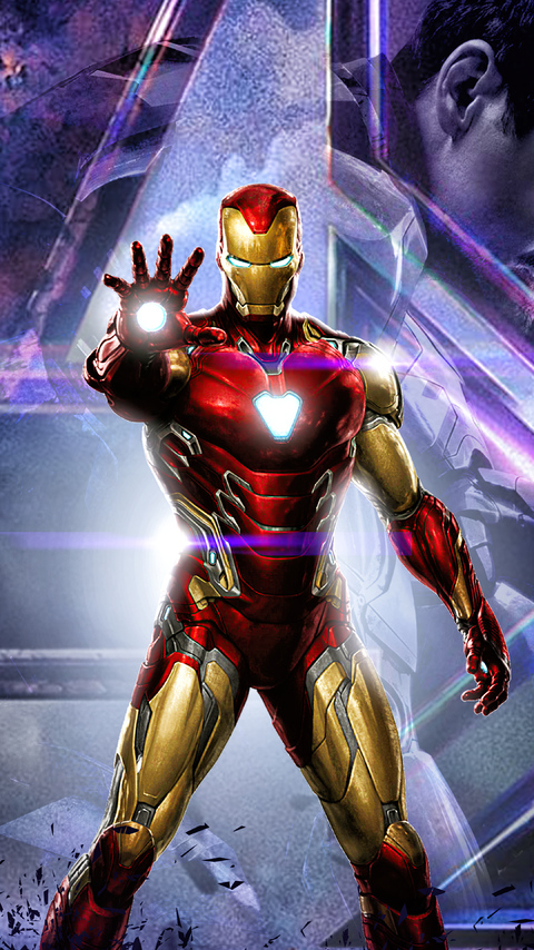480x854 Iron Man Avengers Endgame 2020 Android One HD 4k ...