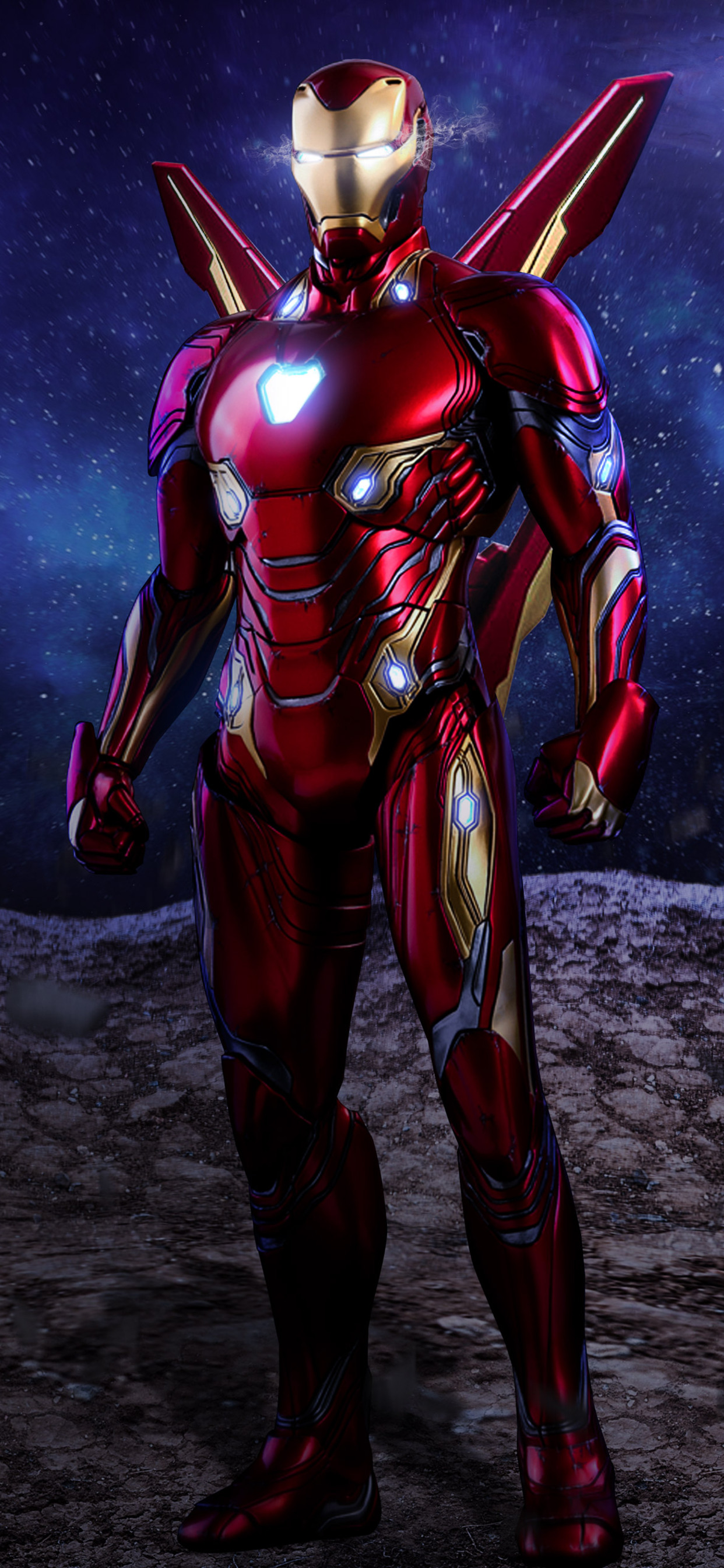 1242x2688 Iron Man Avengers Infinity War Suit Artwork Iphone XS MAX HD