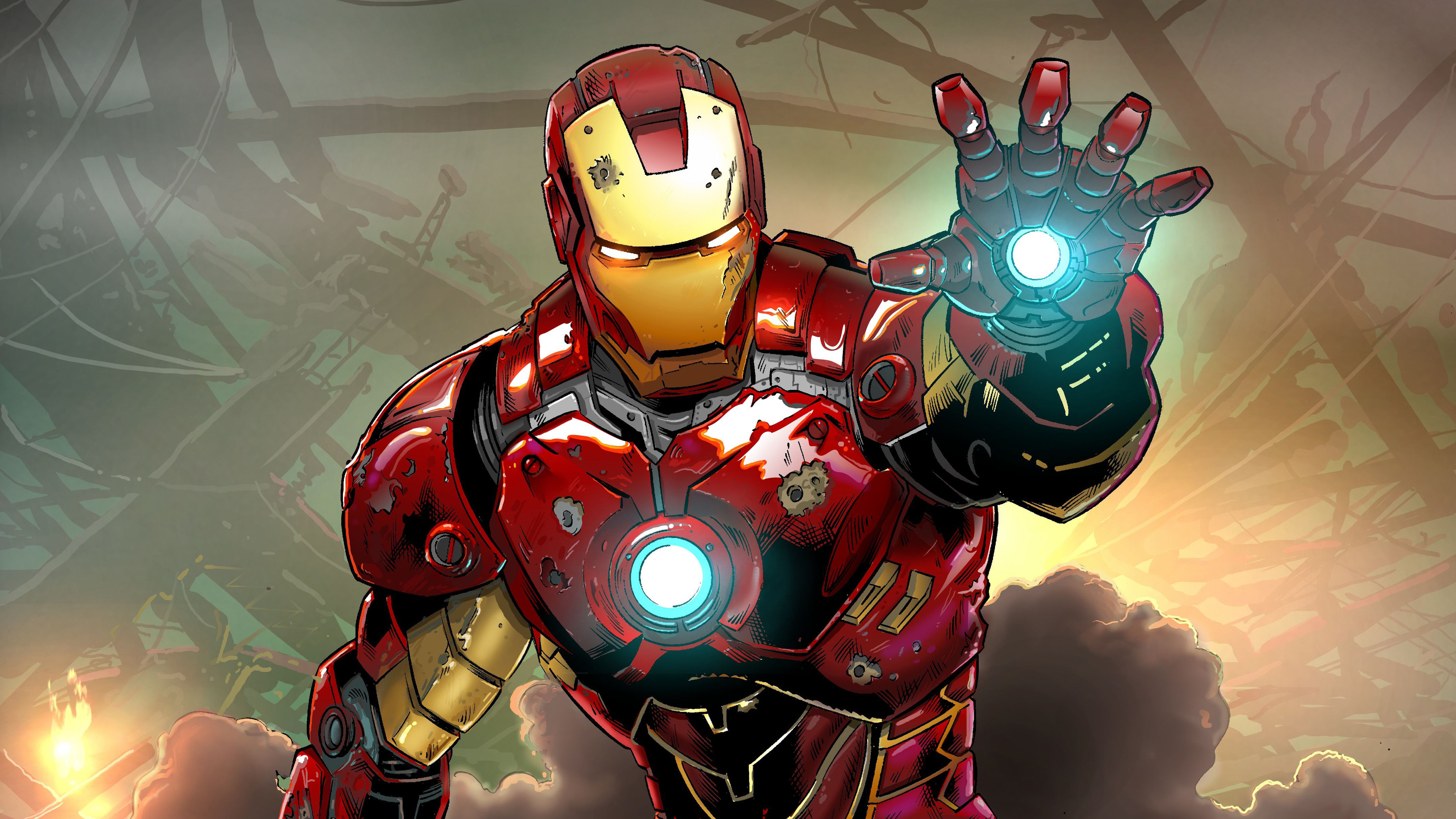 Iron Man Wallpaper For Laptop 4K - I Am Iron Man 4k Art ...