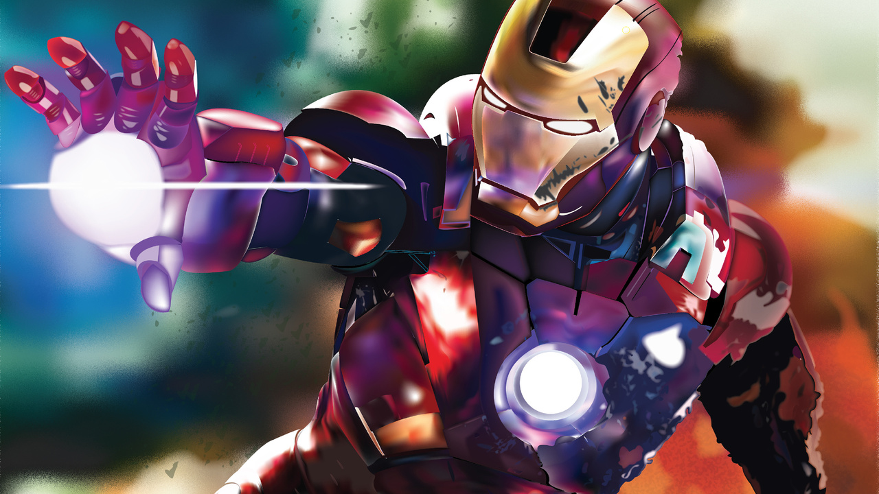 1280x720 Iron Man Digital Art 4k 720P HD 4k Wallpapers, Images ...