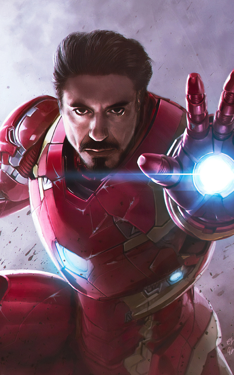 800x1280 Iron Man Endgame Art Nexus 7,Samsung Galaxy Tab 10,Note ...