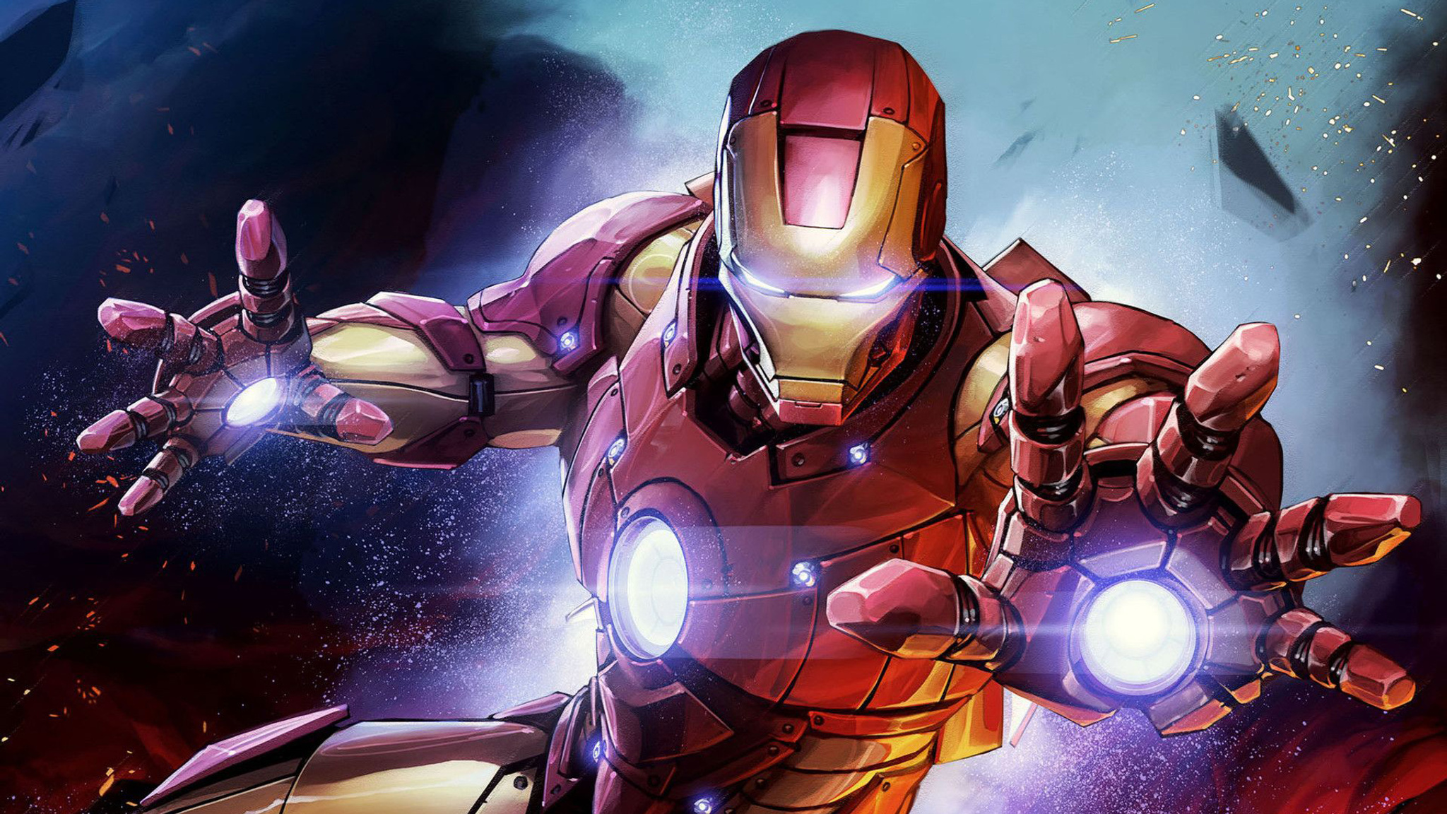 2048x1152 Iron Man Fan Artwork 2048x1152 Resolution HD 4k Wallpapers ...