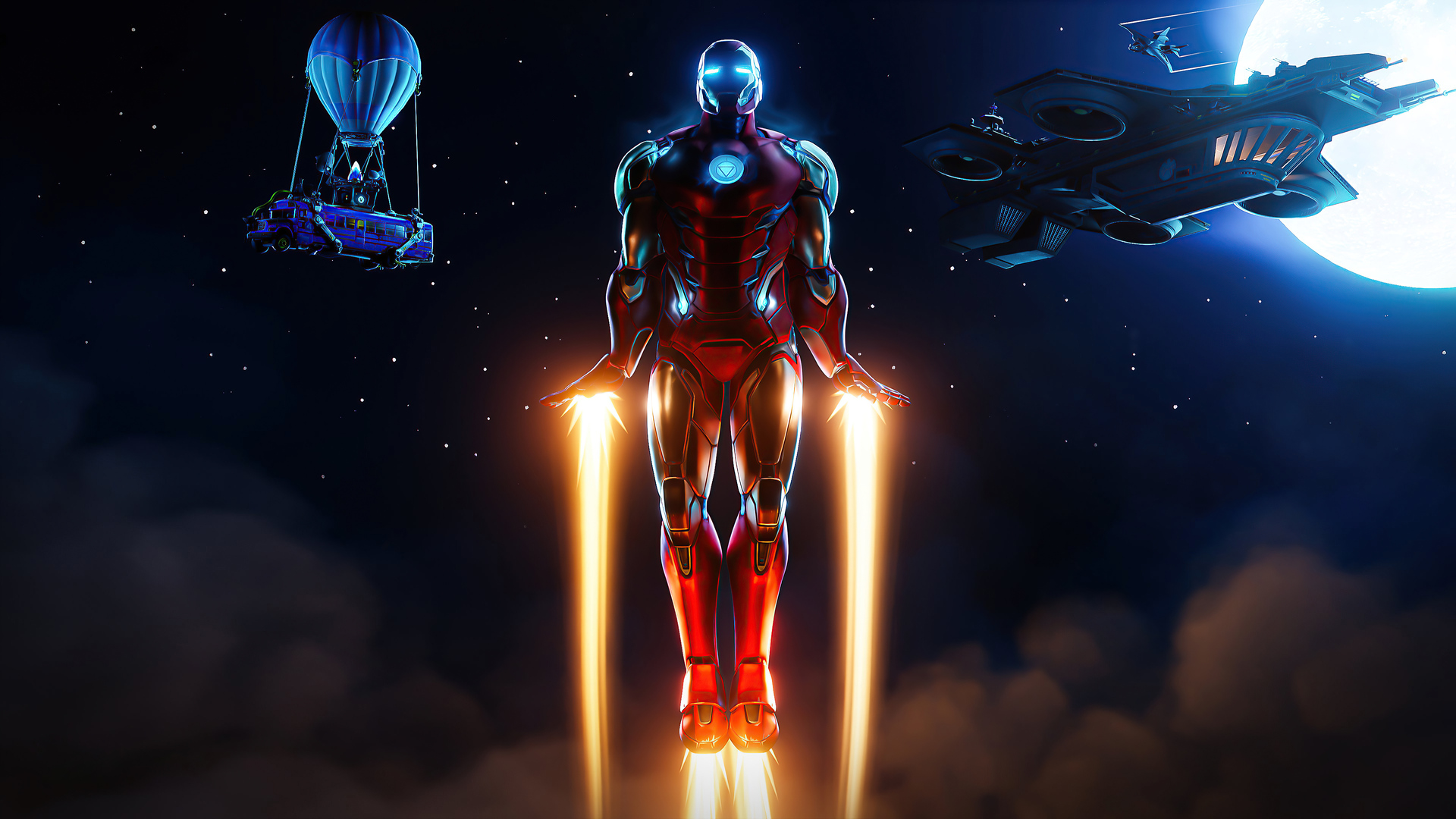 1920x1080 Iron Man Fortnite 4k Laptop Full HD 1080P HD 4k Wallpapers,  Images, Backgrounds, Photos and Pictures