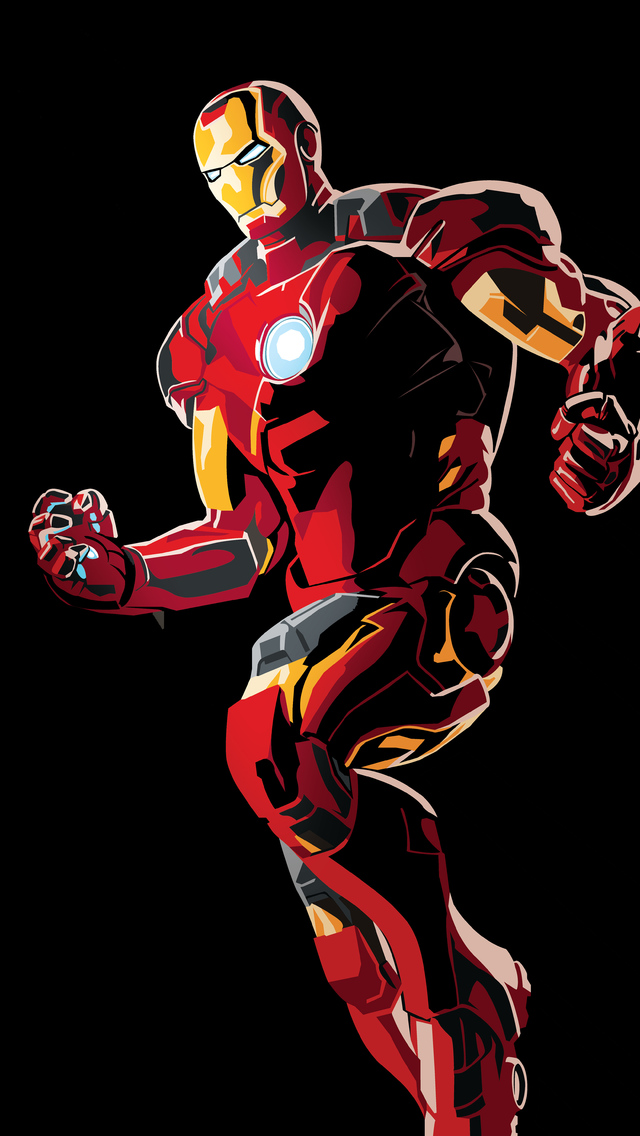 640x1136 Iron Man Graphic Design iPhone 5,5c,5S,SE ,Ipod Touch HD 4k  Wallpapers, Images, Backgrounds, Photos and Pictures