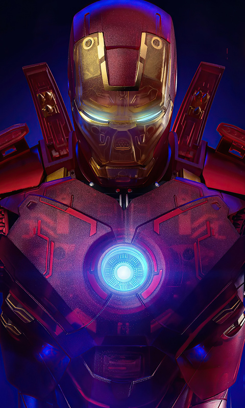 480x800 Iron Man Holographic 4k 2020 Galaxy Note,HTC ...