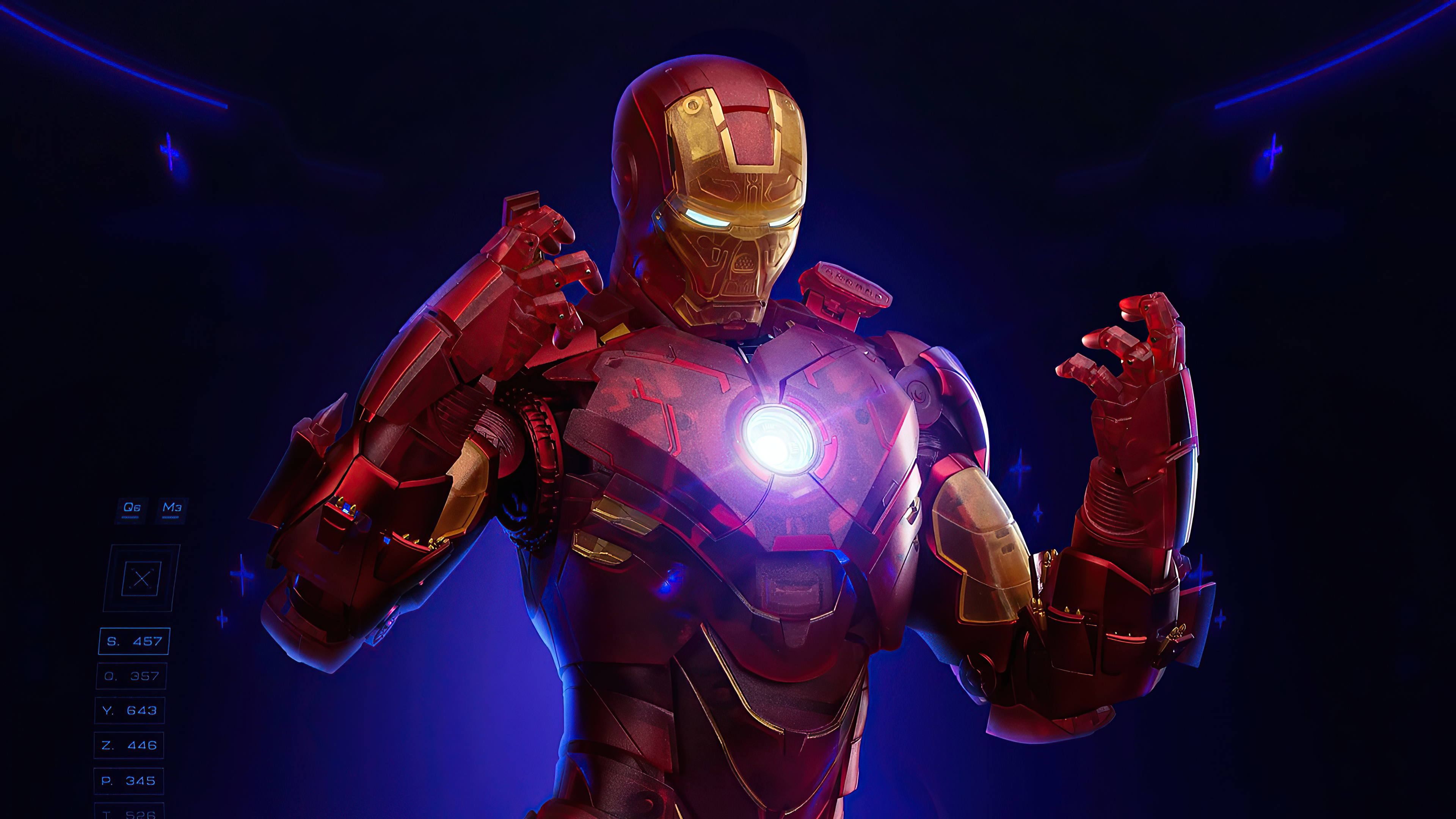 3840x2160 Iron Man Holographic Suit 4K ,HD 4k Wallpapers,Images