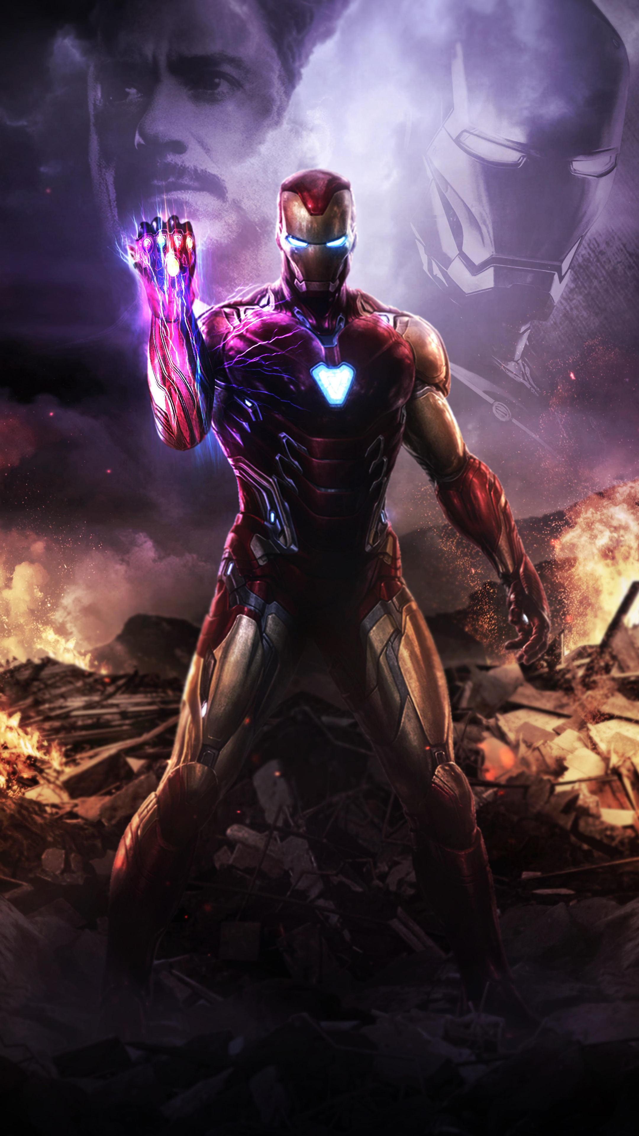 2160x3840 Iron Man Infinity Gauntlet 4k Sony Xperia X,XZ,Z5 Premium HD 4k  Wallpapers, Images, Backgrounds, Photos and Pictures