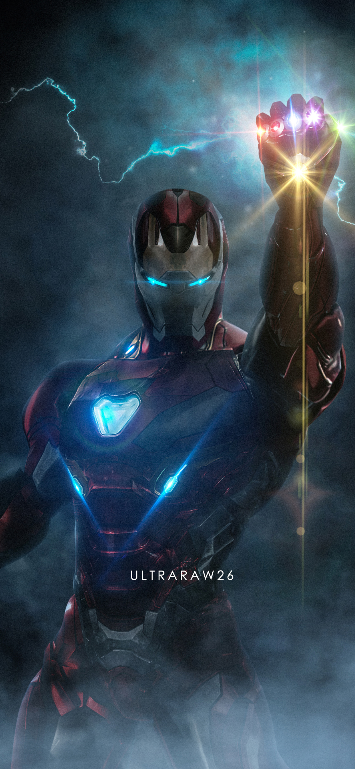 20x20 Iron Man Infinity Gauntlet Iphone XS MAX HD 20k ...