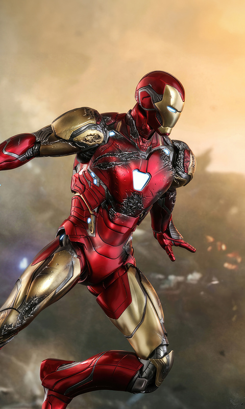 480x800 Iron Man Mark 4 Battle Damaged Galaxy Note,HTC Desire,Nokia ...