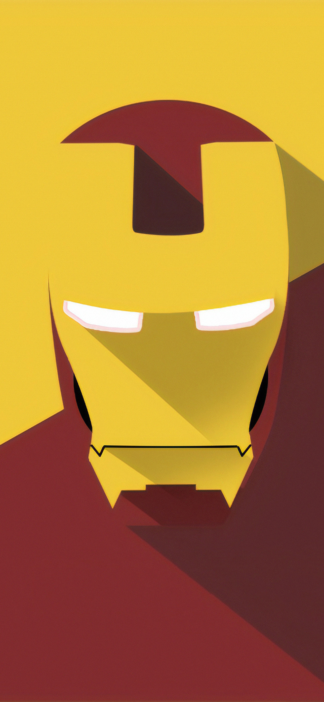 1125x2436 Iron Man Mask Minimal Art Iphone XS,Iphone 10,Iphone X ,HD 4k ...