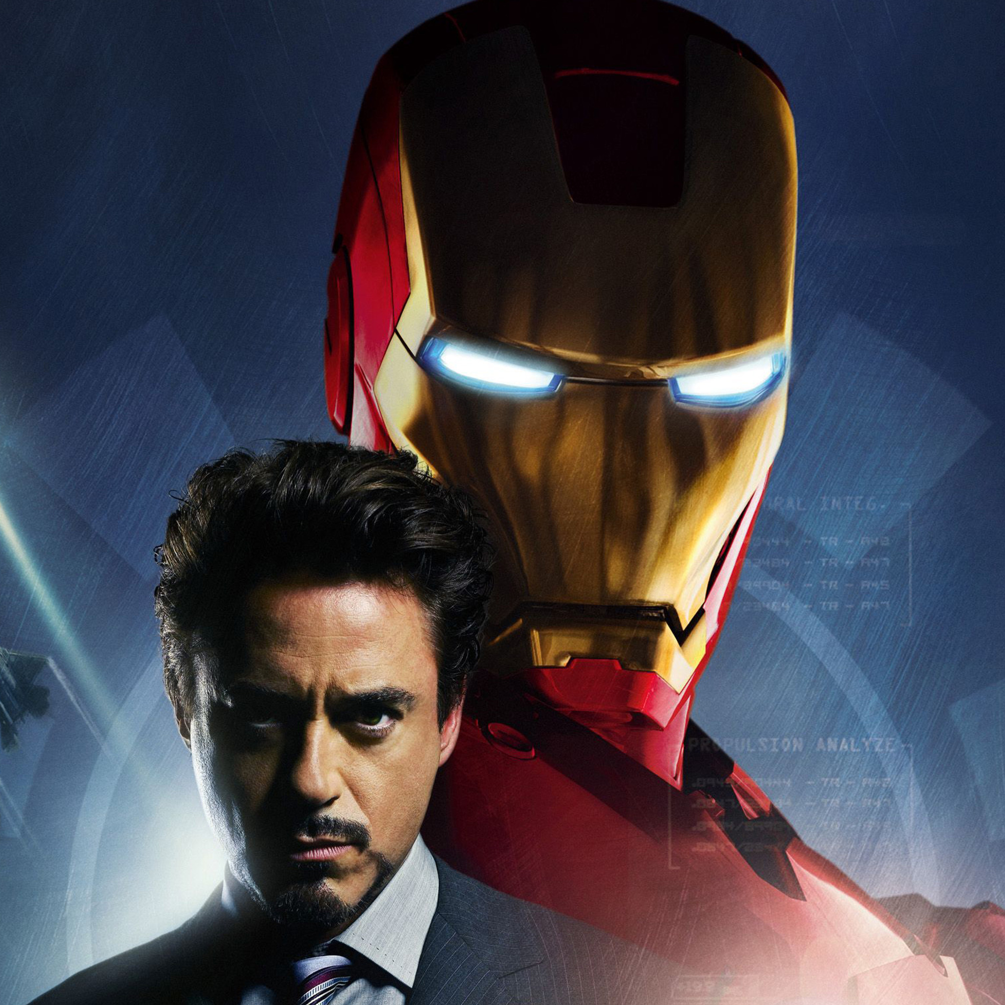 2048x2048 Iron Man Movie Ipad Air HD 4k Wallpapers, Images, Backgrounds ...